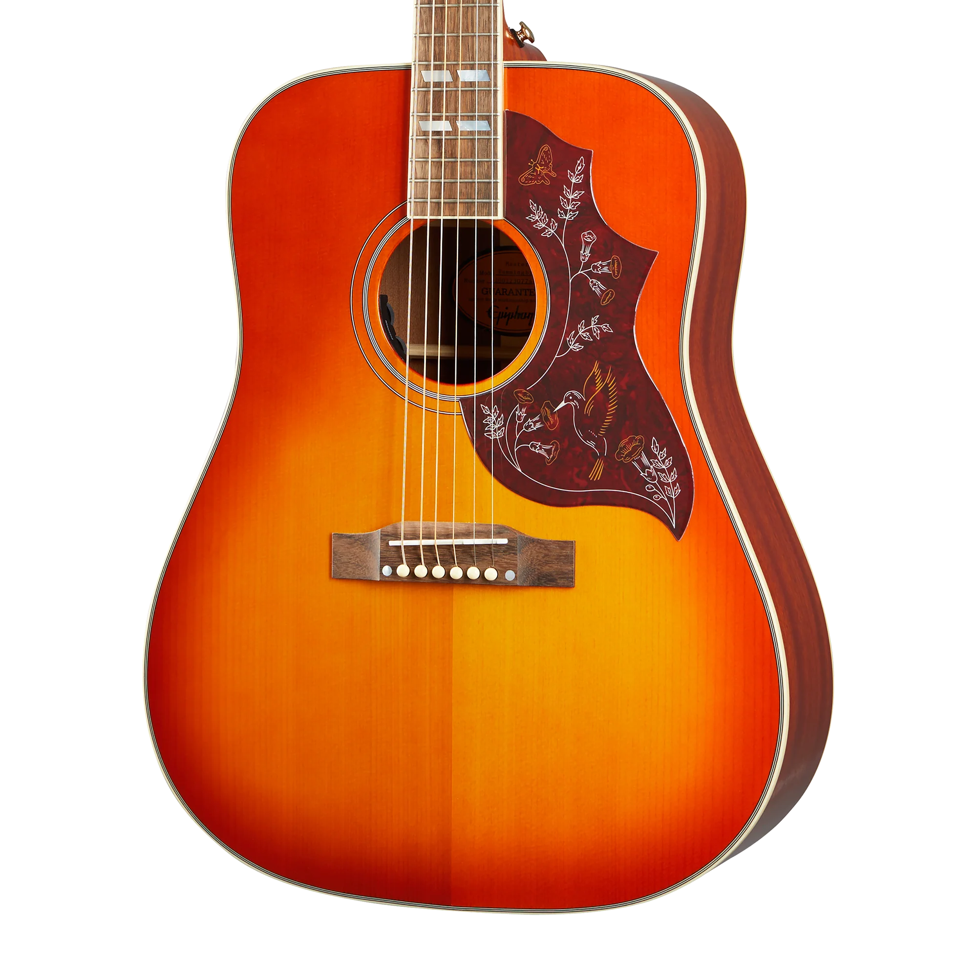 Epiphone Hummingbird, Aged Cherry Sunburst Gloss