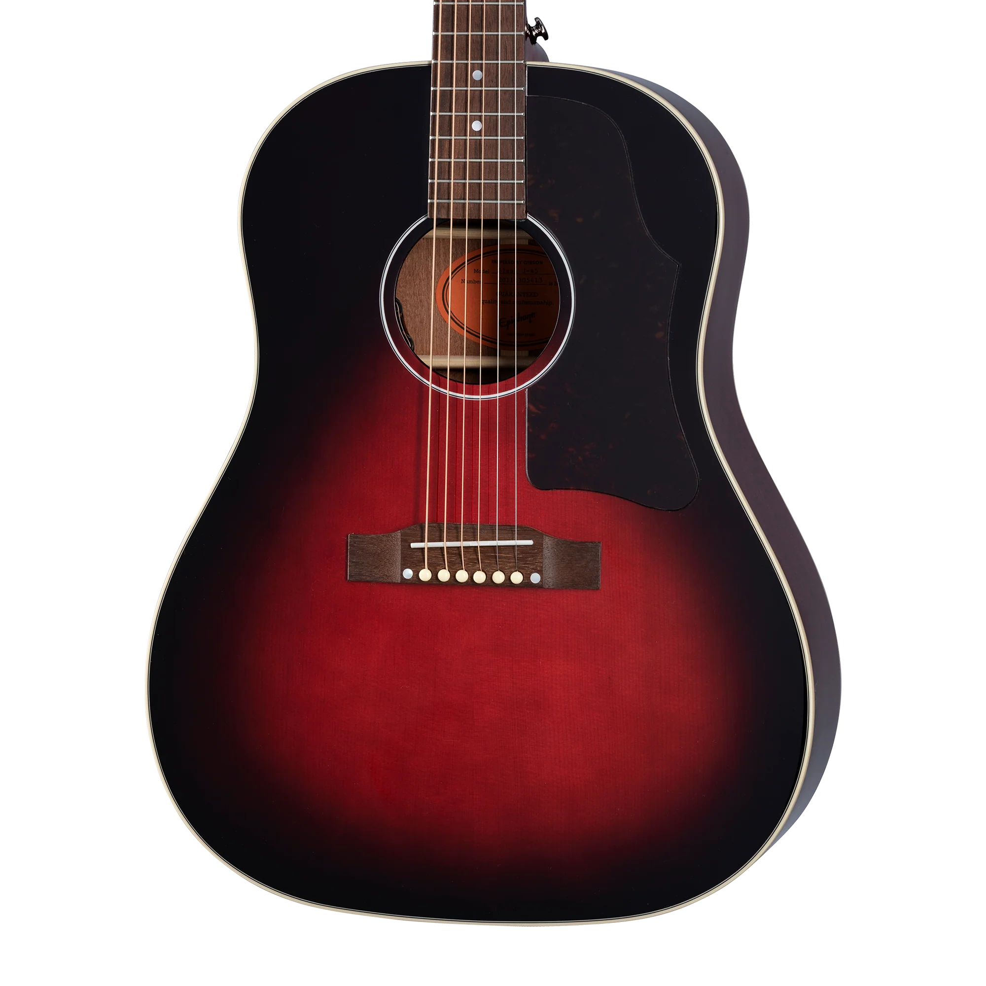 Epiphone Slash J-45, Vermillion Burst