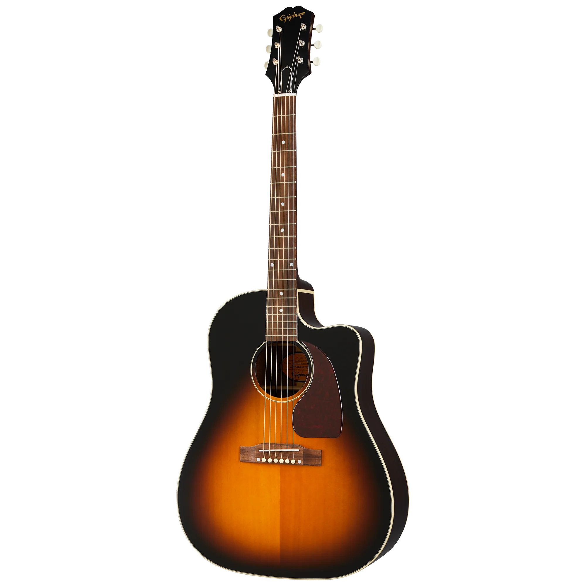 Epiphone J-45 EC, Aged Vintage Sunburst Gloss 3 Epiphone J-45 EC, Aged Vintage Sunburst Gloss