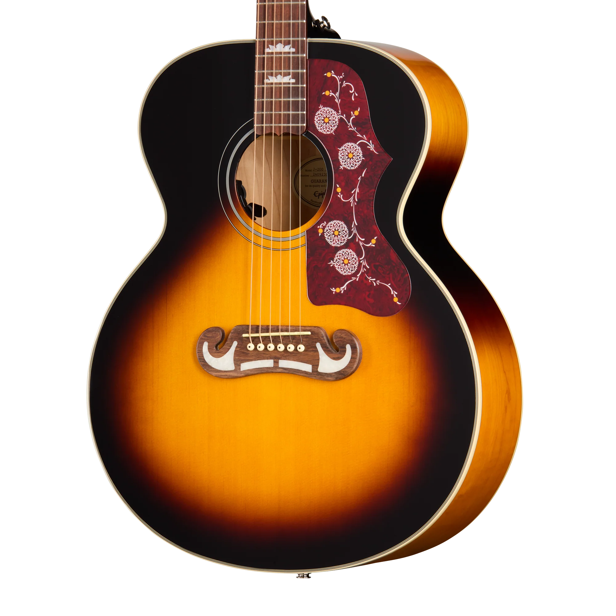 Epiphone J-200 Studio, Vintage Sunburst