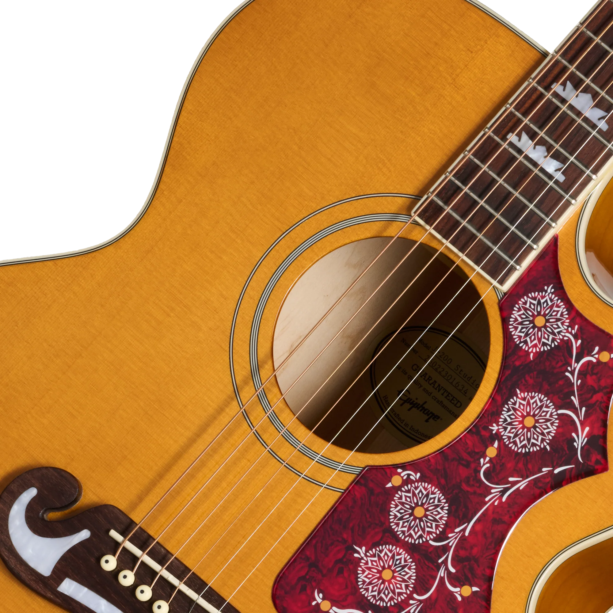 Epiphone J-200 Studio EC, Natural 7 Epiphone J-200 Studio EC, Natural