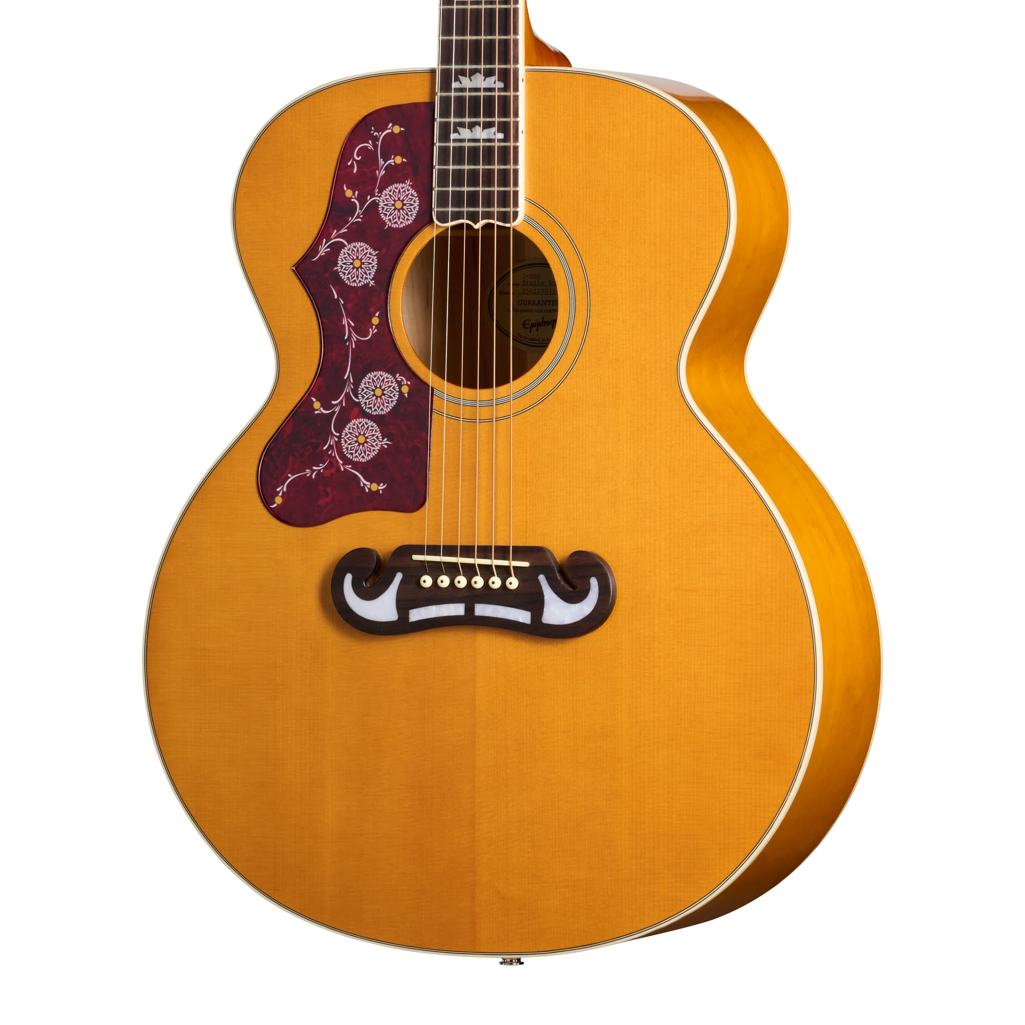 Epiphone J-200 Studio, Left-Handed, Natural