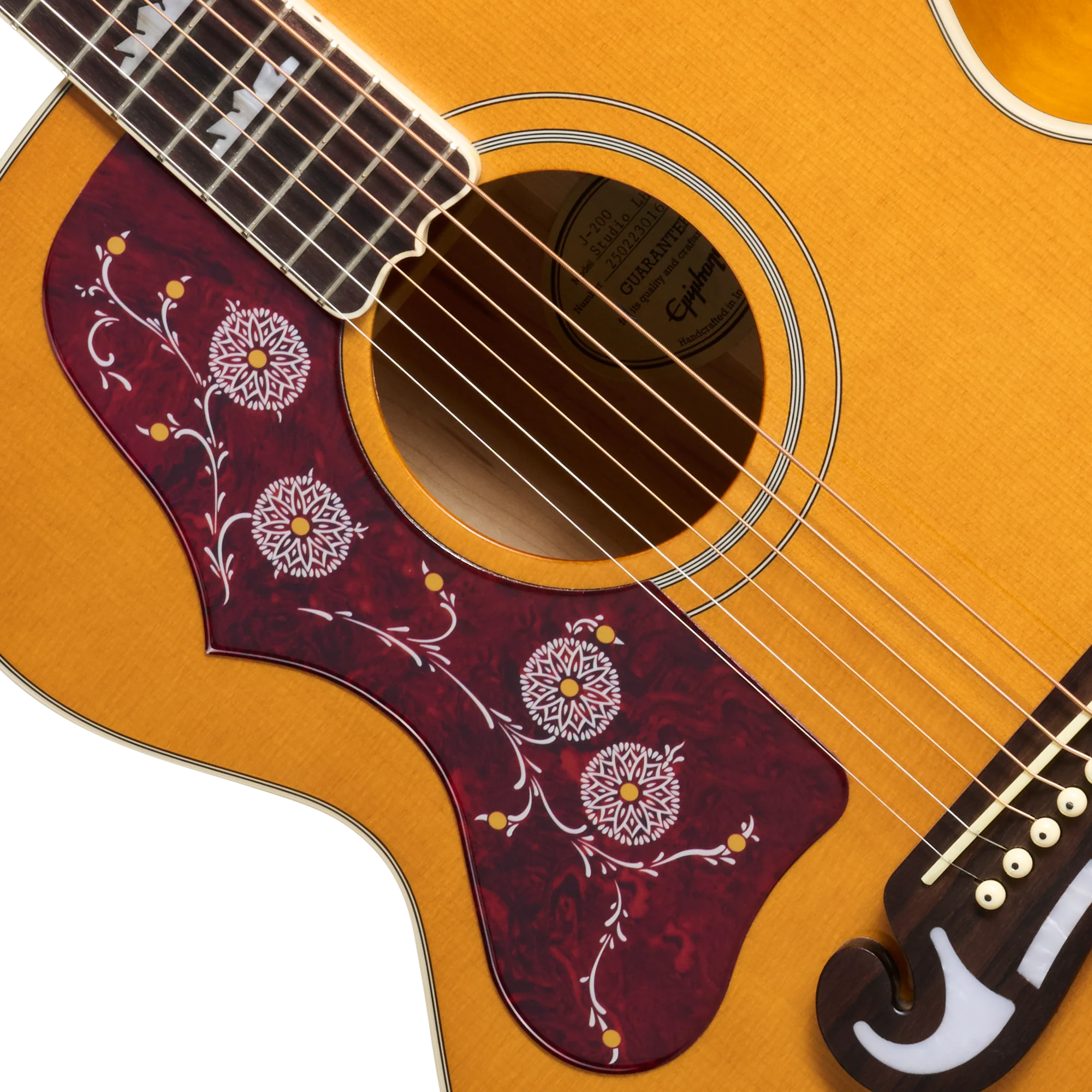Epiphone J-200 Studio, Left-Handed, Natural 7 Epiphone J-200 Studio, Left-Handed, Natural