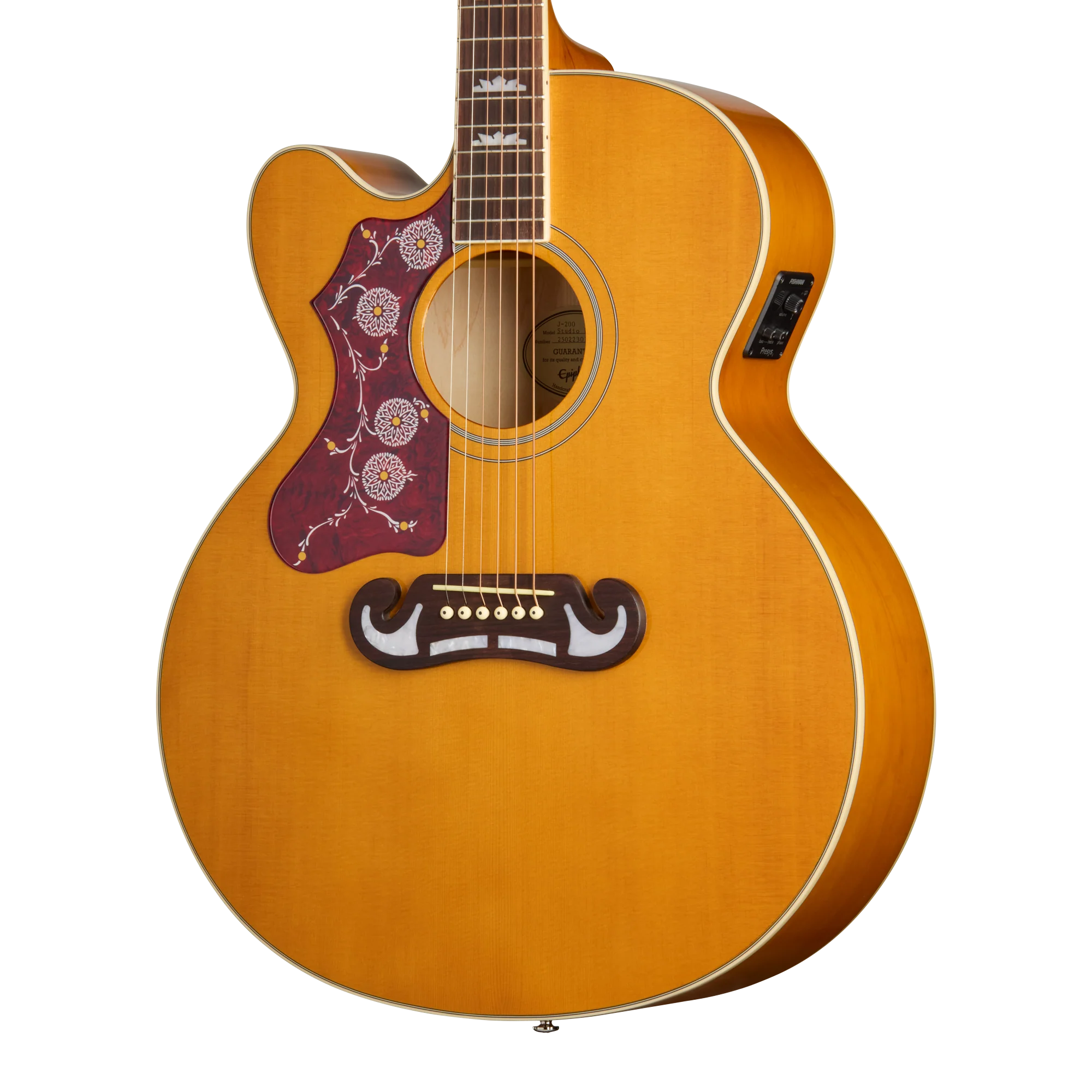 Epiphone J-200 Studio EC, Left-Handed, Natural