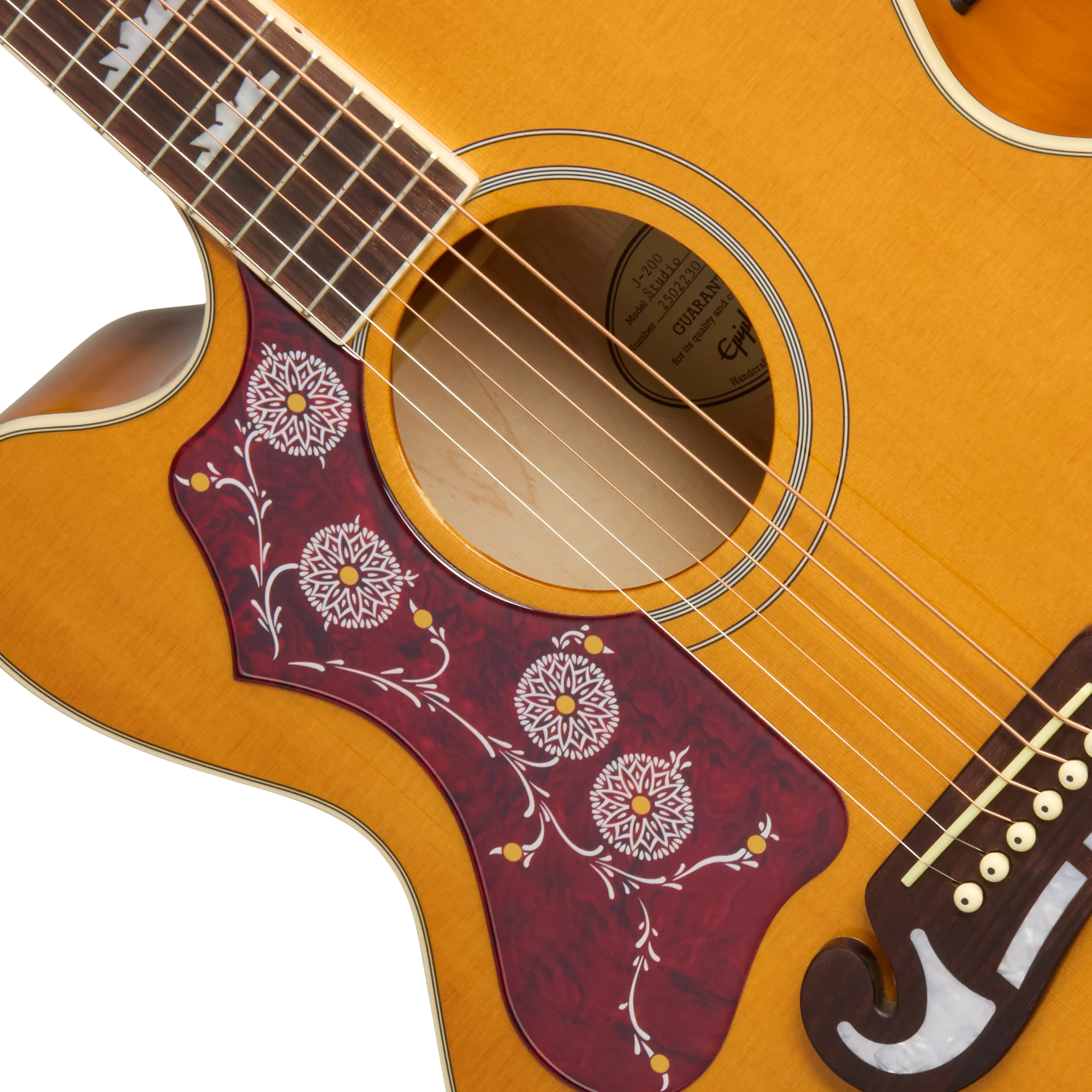 Epiphone J-200 Studio EC, Left-Handed, Natural 7 Epiphone J-200 Studio EC, Left-Handed, Natural
