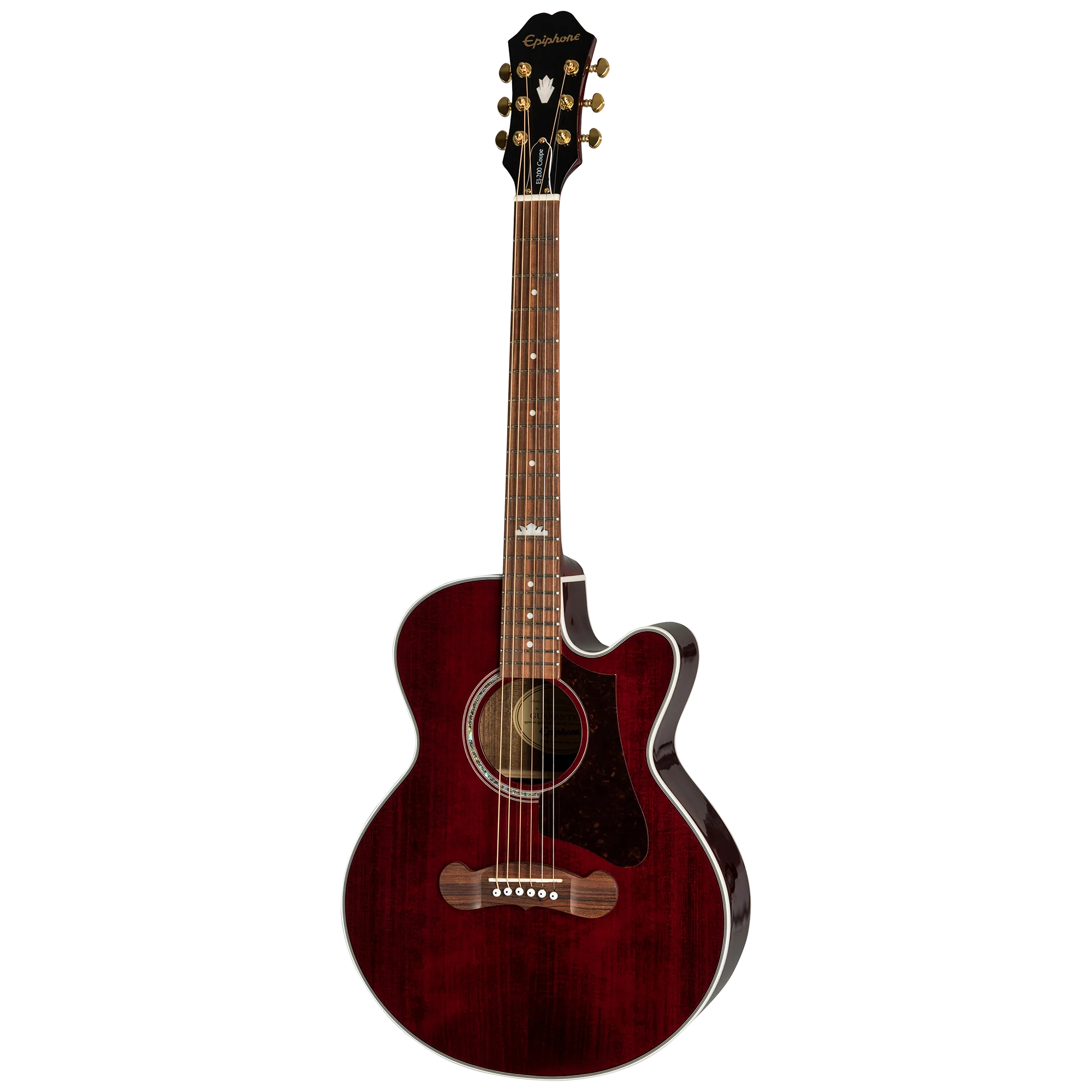 Epiphone J-200 Studio Parlor EC, Wine Red 3 Epiphone J-200 Studio Parlor EC, Wine Red