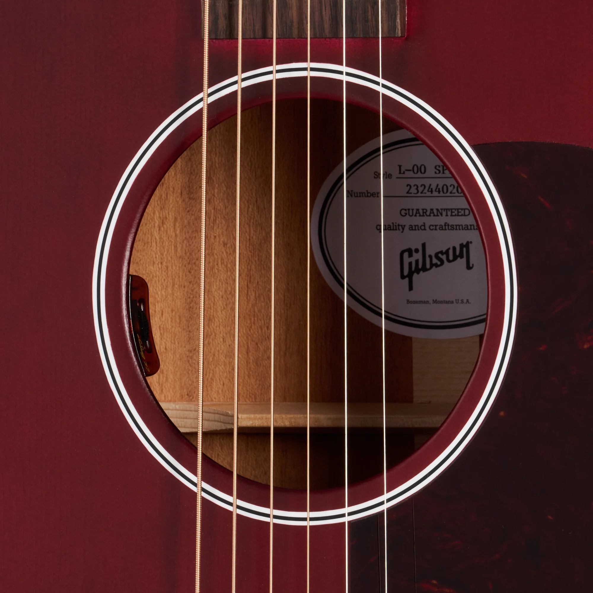 Gibson L-00 Special, Satin Wine Red 6 Gibson L-00 Special, Satin Wine Red