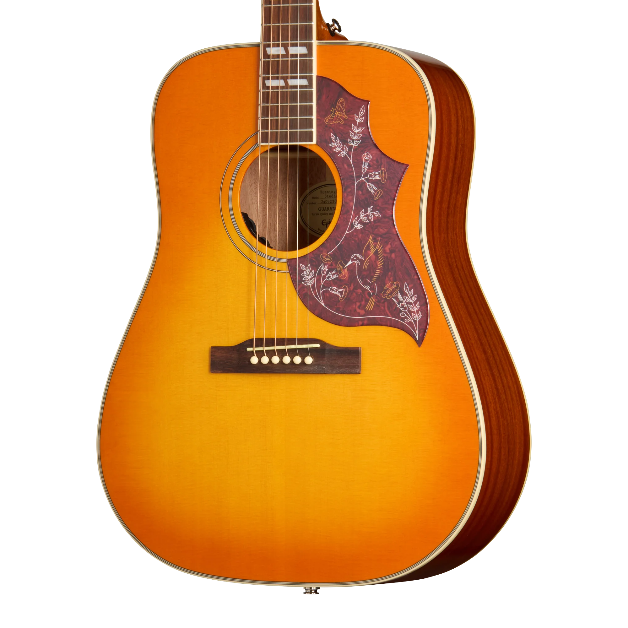 Epiphone Hummingbird Studio, Heritage Cherry Sunburst