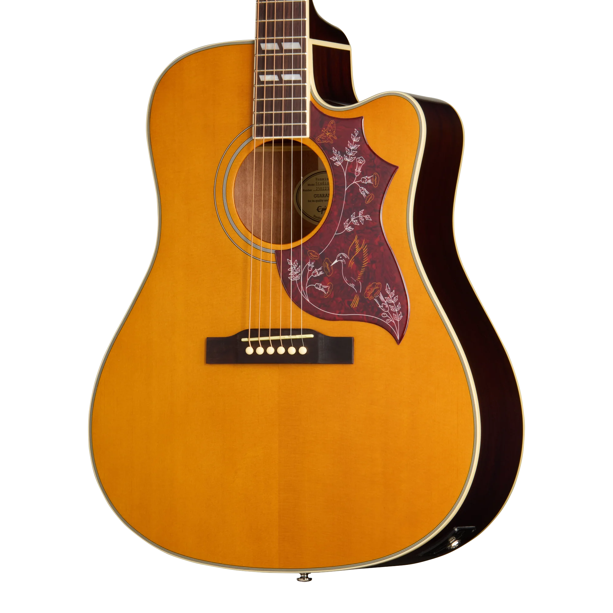 Epiphone Hummingbird Studio EC, Natural