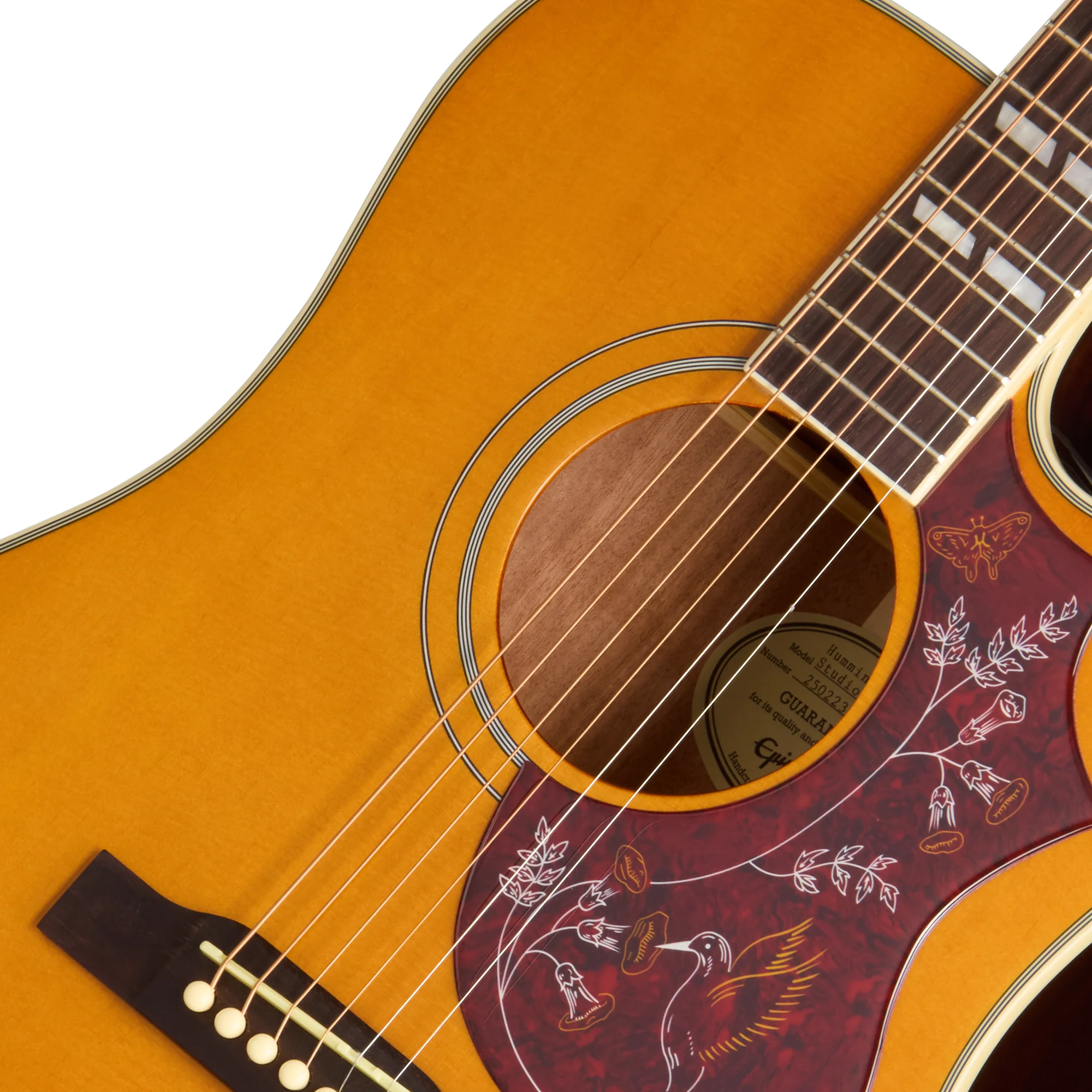 Epiphone Hummingbird Studio EC, Natural 7 Epiphone Hummingbird Studio EC, Natural