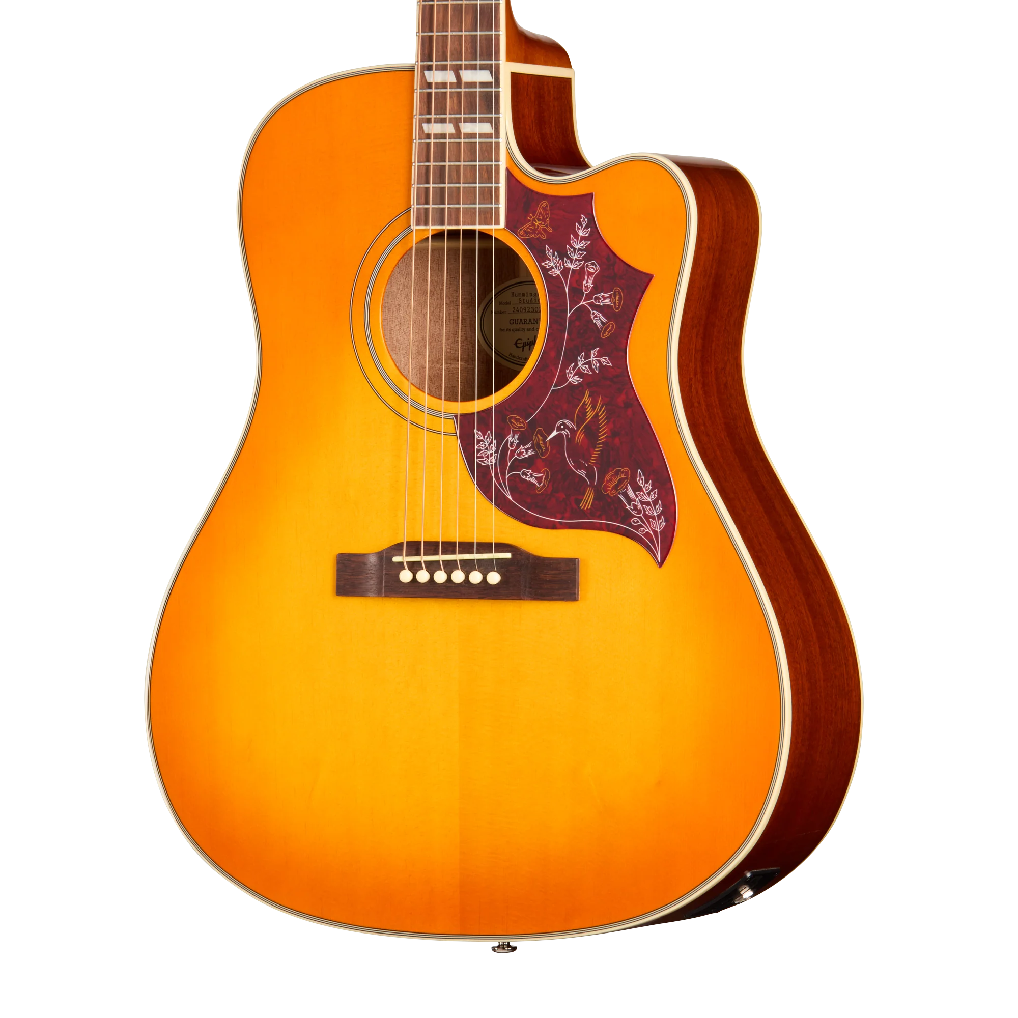 Epiphone Hummingbird Studio EC, Heritage Cherry Sunburst
