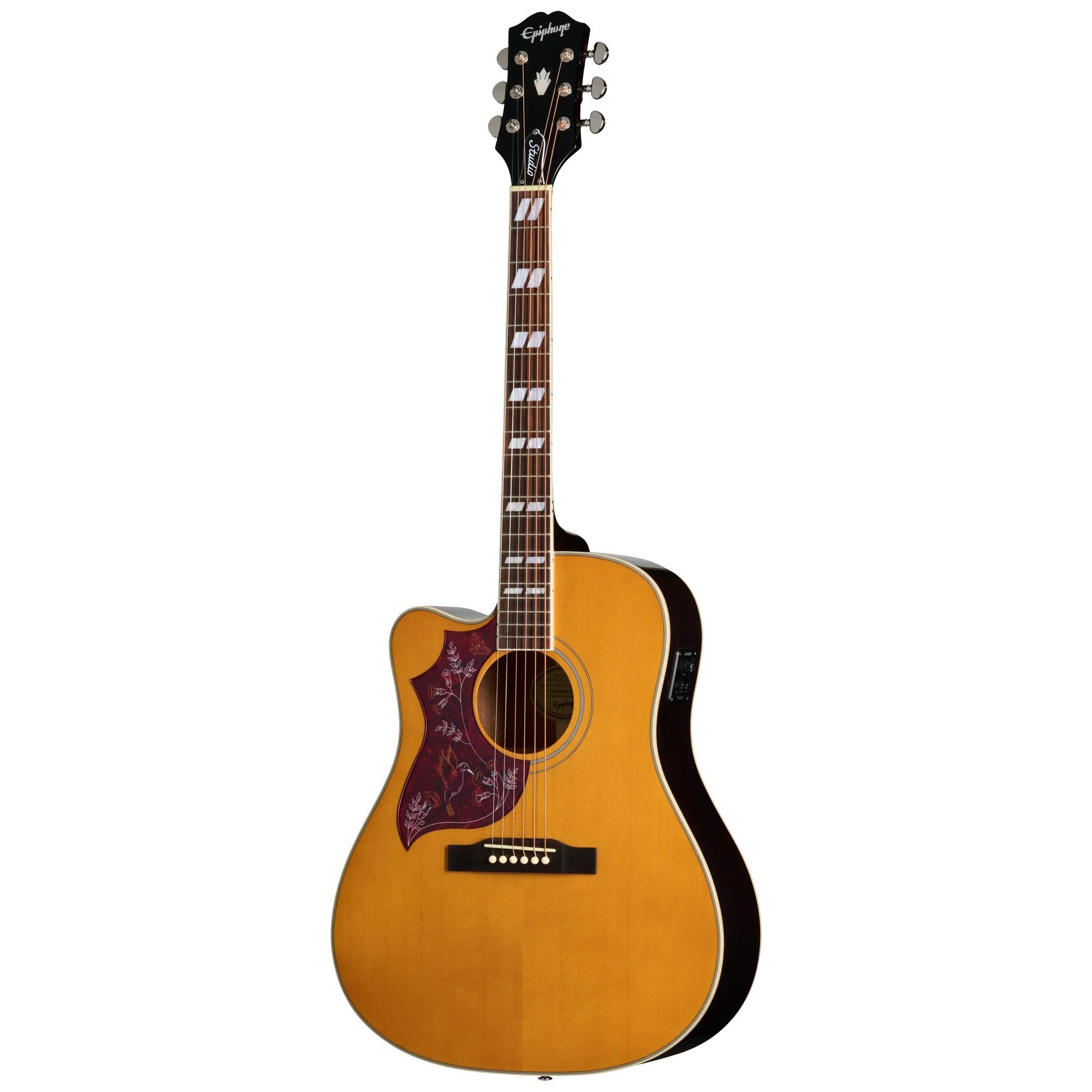Epiphone Hummingbird Studio EC, Left-Handed, Natural 3 Epiphone Hummingbird Studio EC, Left-Handed, Natural
