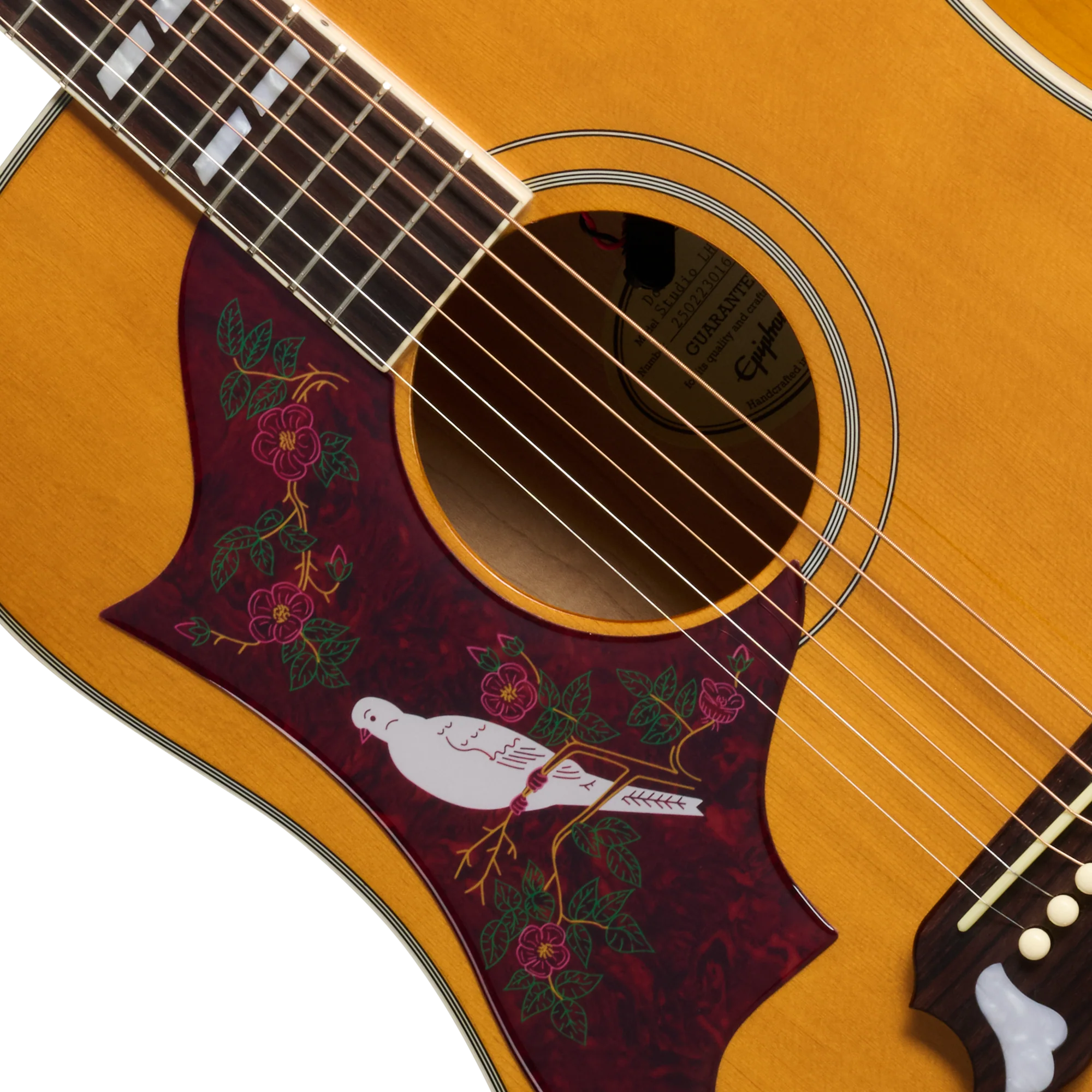Epiphone Dove Studio, Left-Handed, Natural 7 Epiphone Dove Studio, Left-Handed, Natural