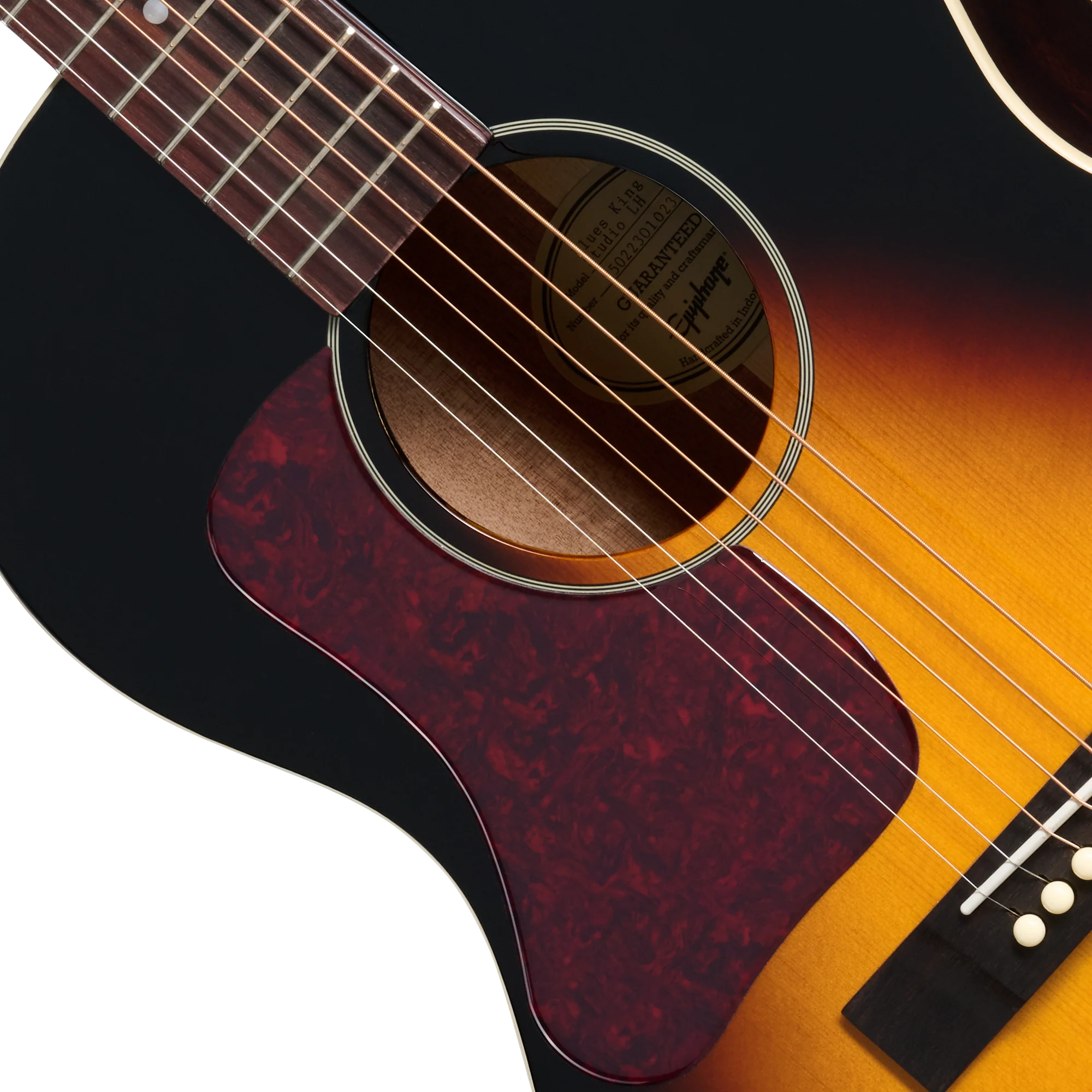 Epiphone Blues King Studio, Left-Handed, Dark Burst 7 Epiphone Blues King Studio, Left-Handed, Dark Burst