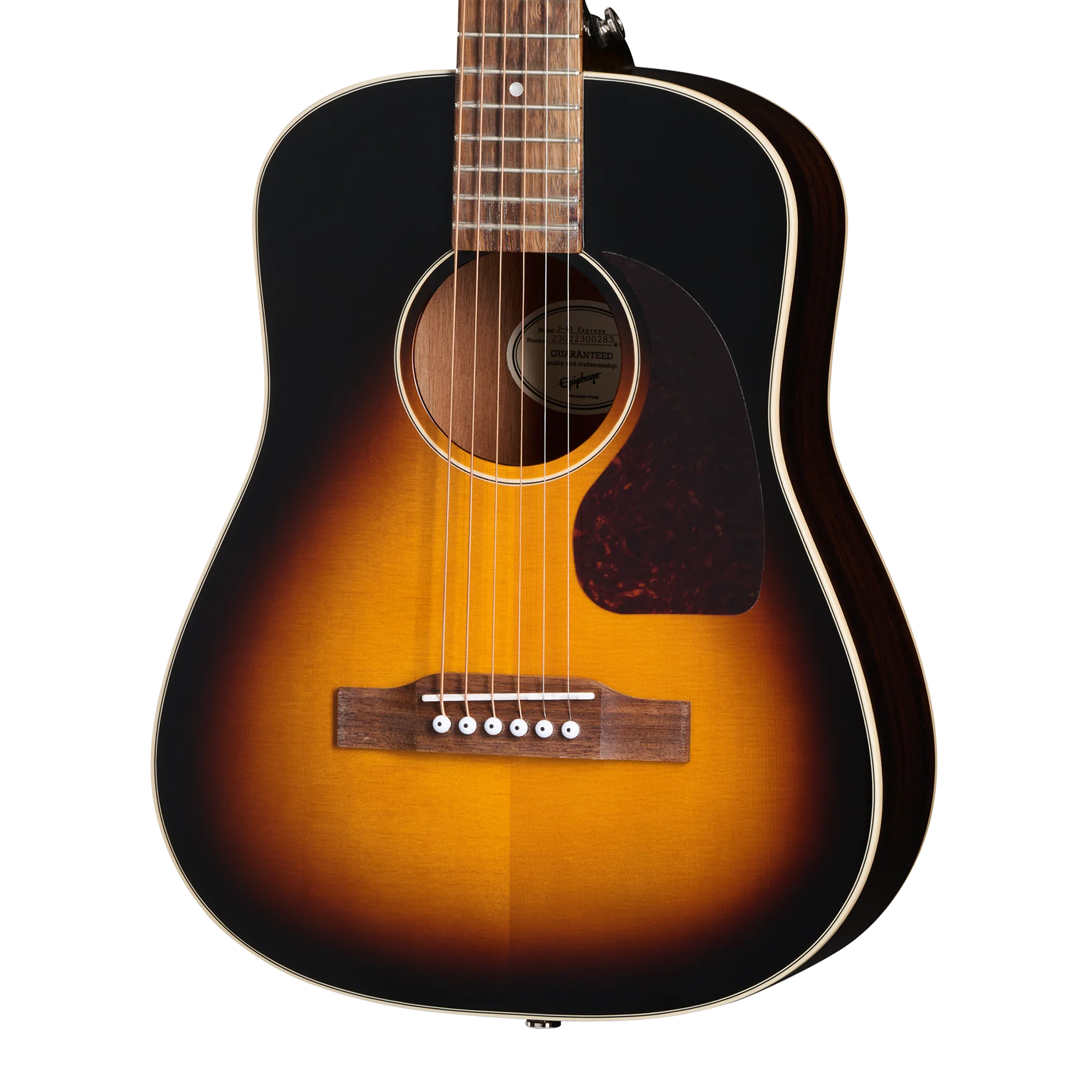 Epiphone J-45 Express, Vintage Sunburst