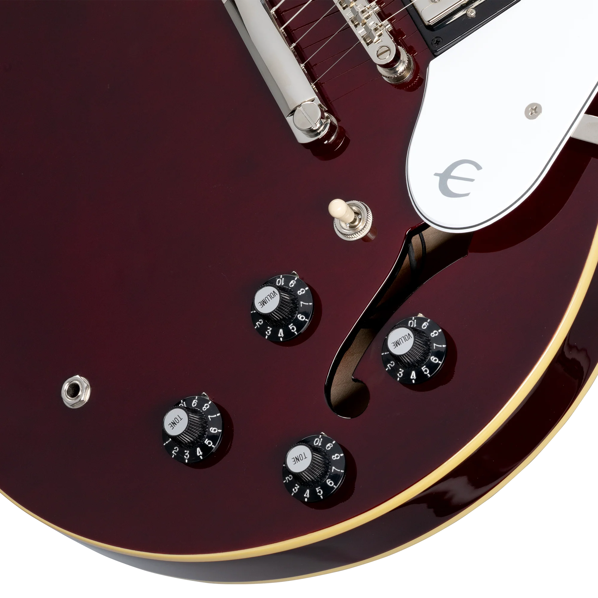 Epiphone Noel Gallagher Riviera, Dark Wine Red 8 Epiphone Noel Gallagher Riviera, Dark Wine Red