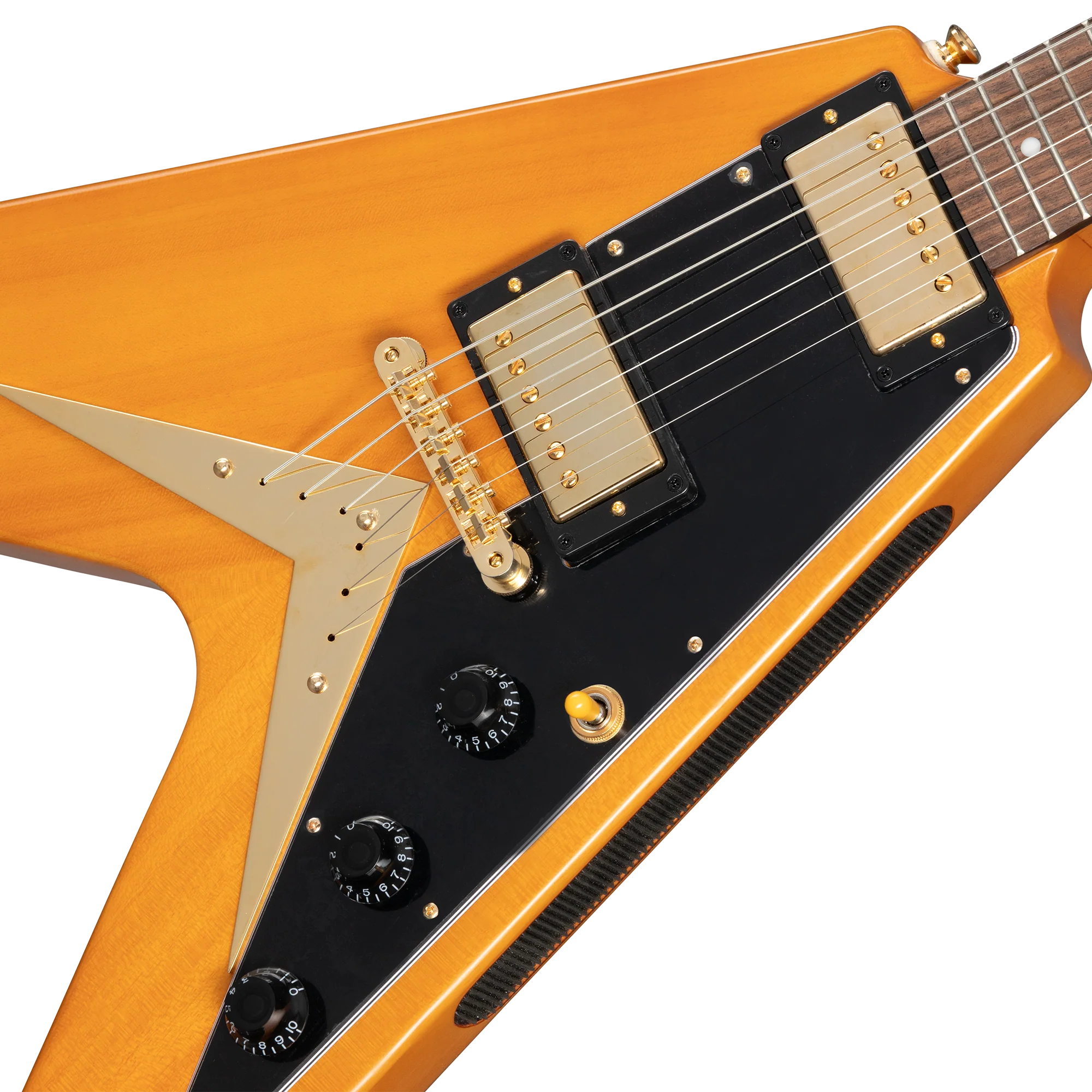 Epiphone IGC 1958 Korina Flying V, Aged Natural, Exclusive 8 Epiphone IGC 1958 Korina Flying V, Aged Natural, Exclusive