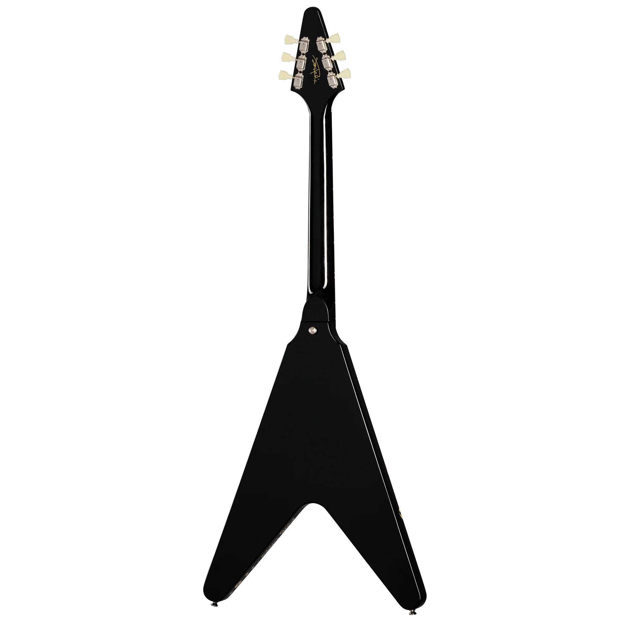 Epiphone Jimi Hendrix™ "Love Drops" Flying V, Ebony 4 Epiphone Jimi Hendrix™ "Love Drops" Flying V, Ebony
