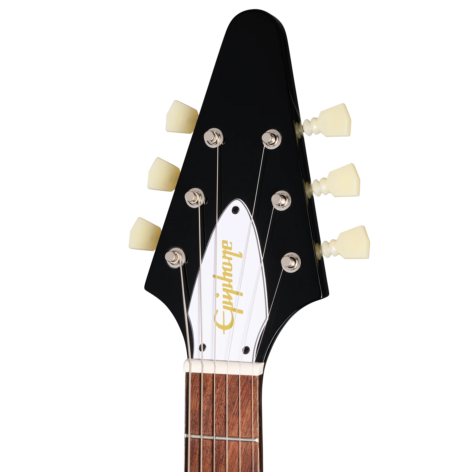 Epiphone Jimi Hendrix™ "Love Drops" Flying V, Ebony 5 Epiphone Jimi Hendrix™ "Love Drops" Flying V, Ebony