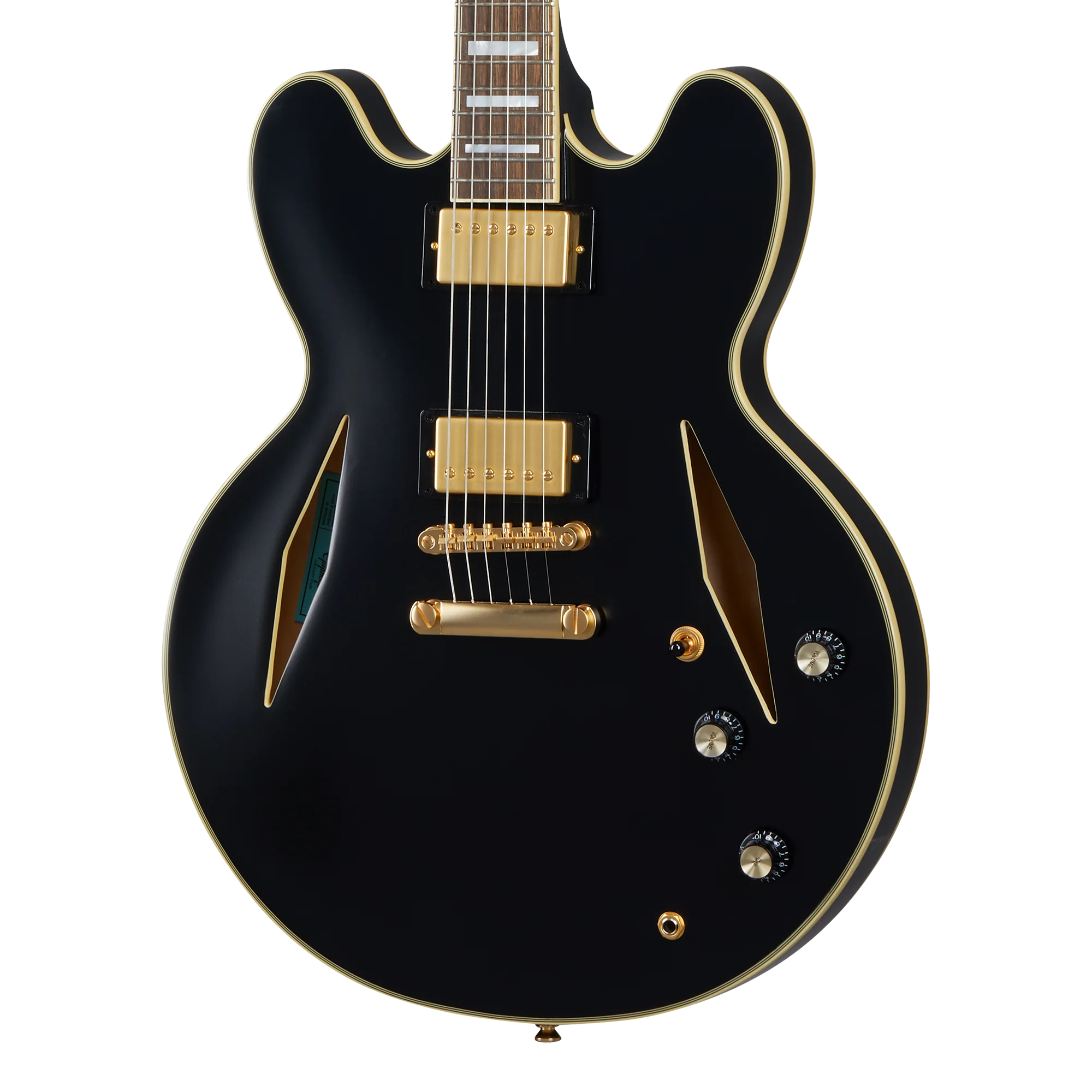 Epiphone Emily Wolfe Sheraton Stealth, Black Aged Gloss