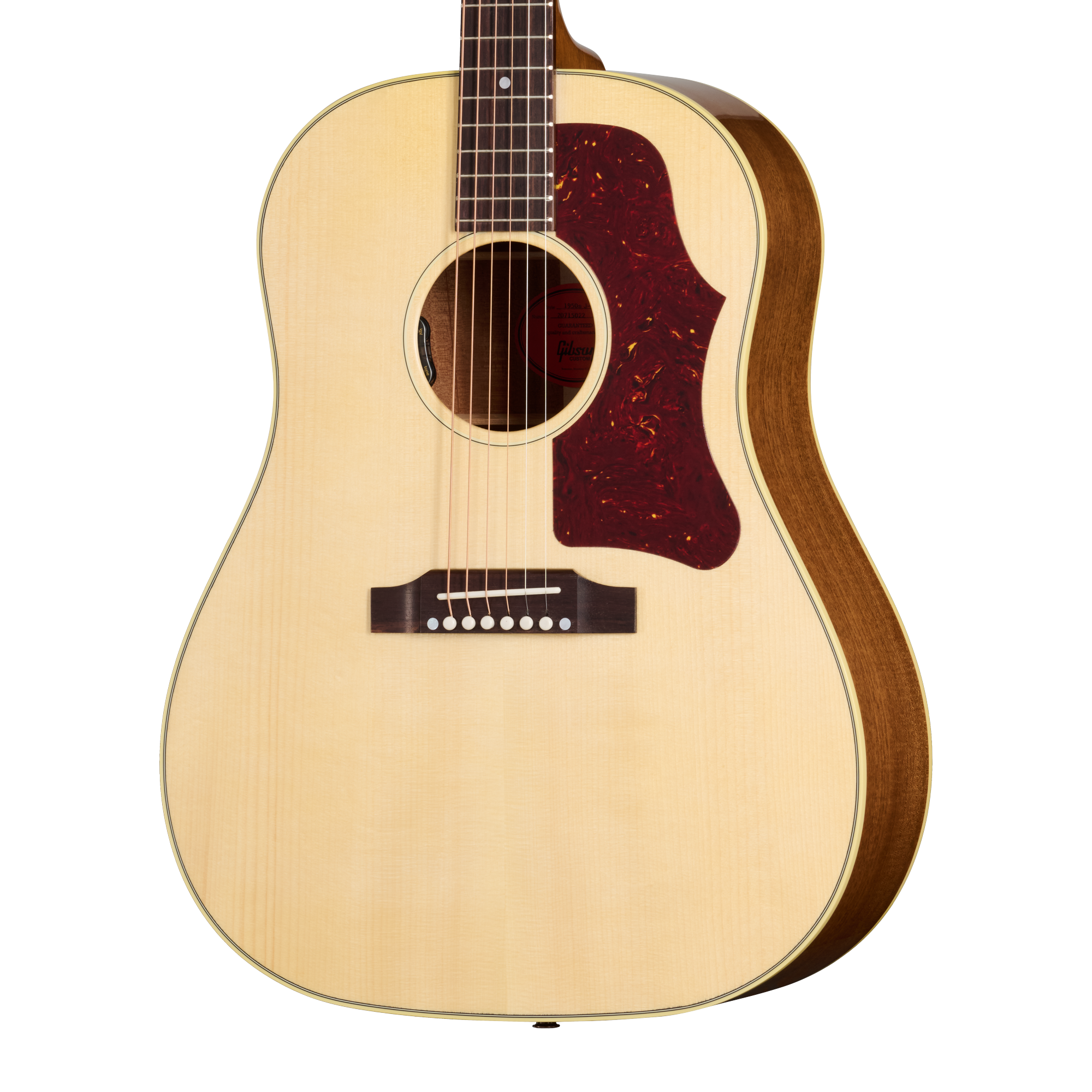 Gibson Custom J-50 50s with Red Spruce Top, Antique Natural