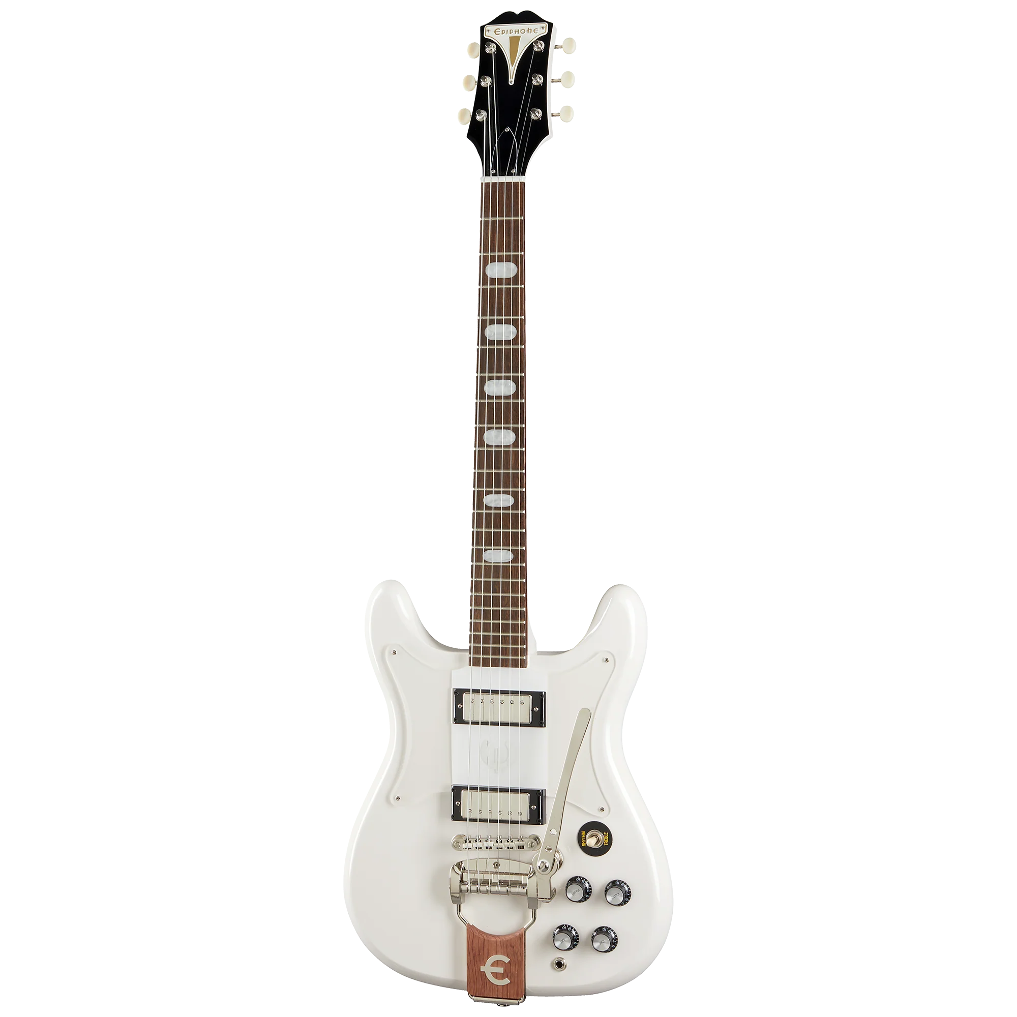 Epiphone Crestwood Custom, Polaris White 3 Epiphone Crestwood Custom, Polaris White
