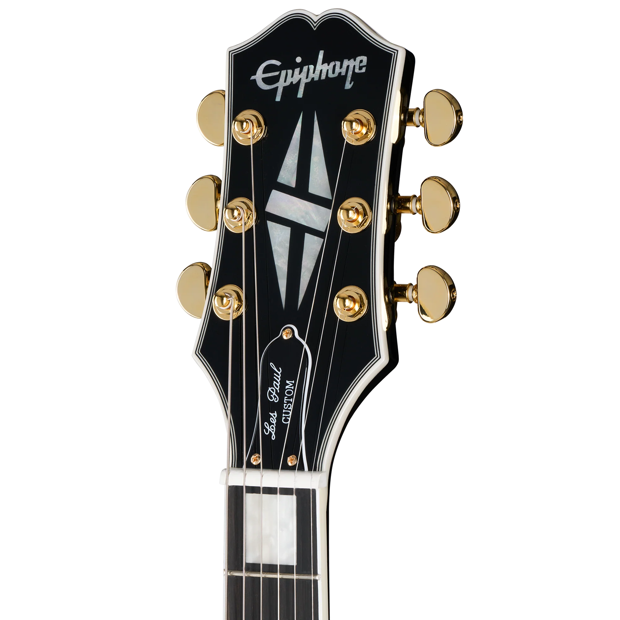 Epiphone Les Paul Custom, Ebony 6 Epiphone Les Paul Custom, Ebony
