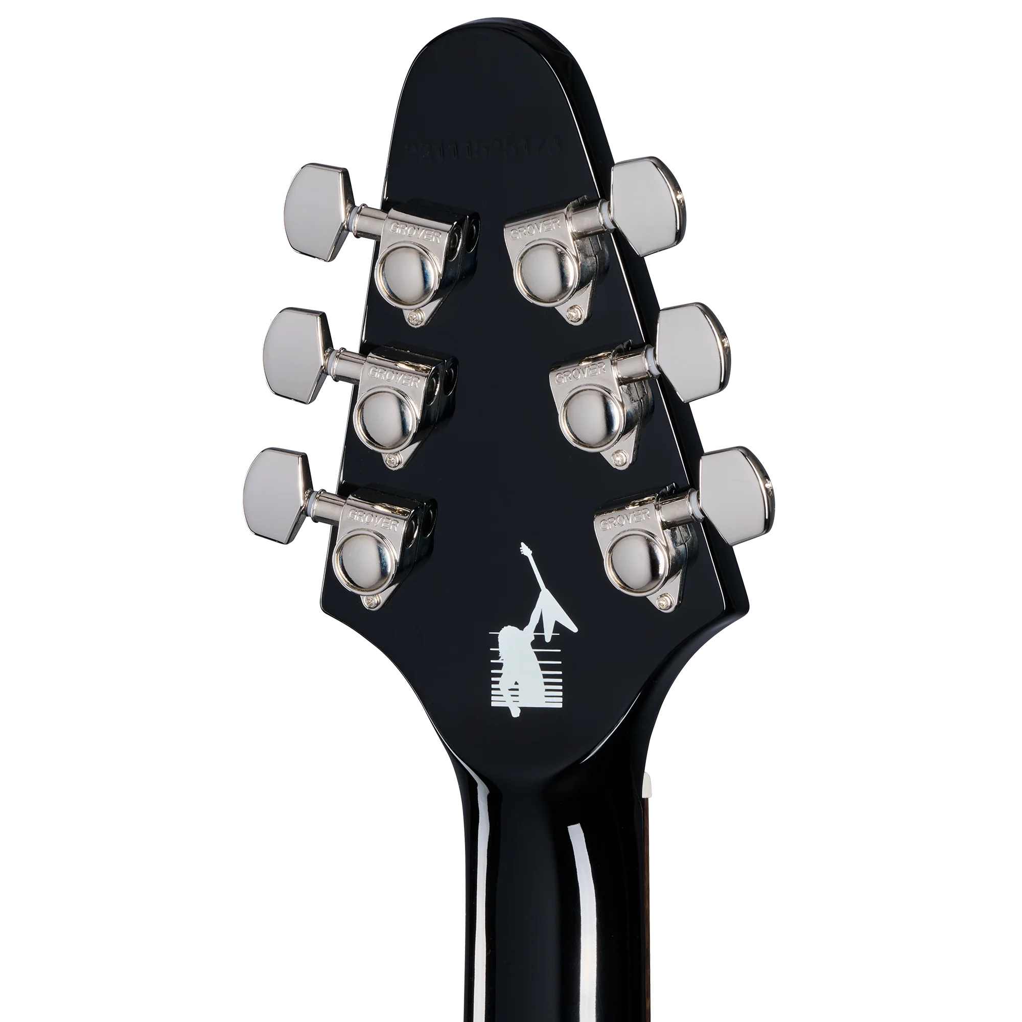 Epiphone Kirk Hammett 1979 Flying V, Ebony 6 Epiphone Kirk Hammett 1979 Flying V, Ebony