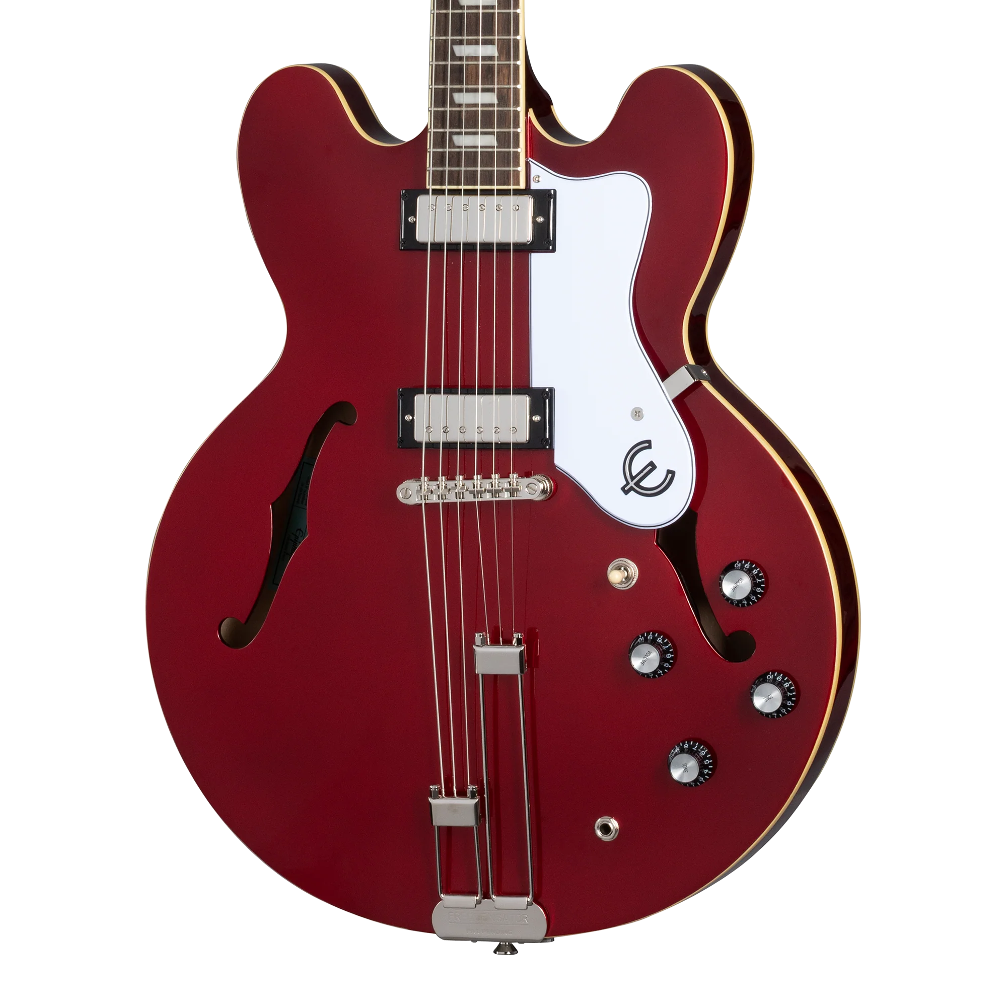 Epiphone Riviera, Sparkling Burgundy 1 Epiphone Riviera, Sparkling Burgundy