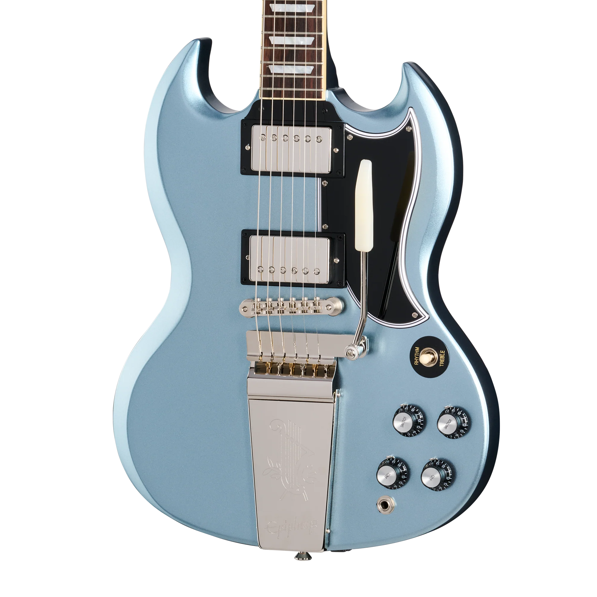 Epiphone IGC 1964 SG Standard Reissue with Maestro Vibrola, Antique Pelham Blue, Exclusive