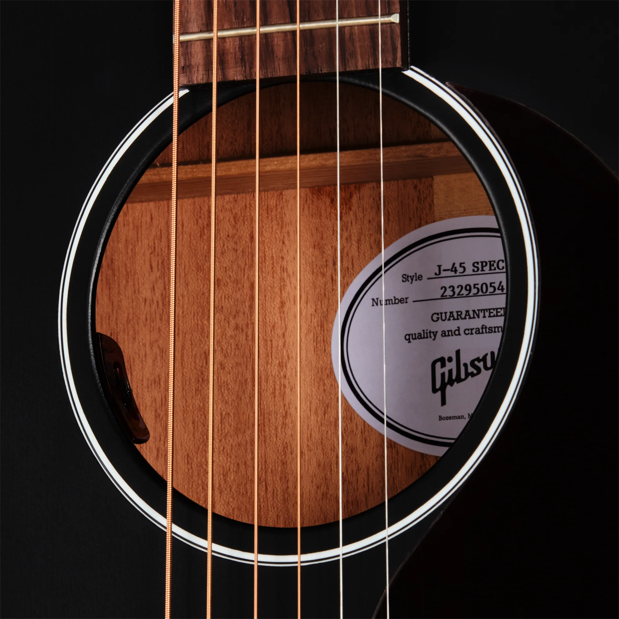 Gibson J-45 Special, Satin Ebony 9 Gibson J-45 Special, Satin Ebony