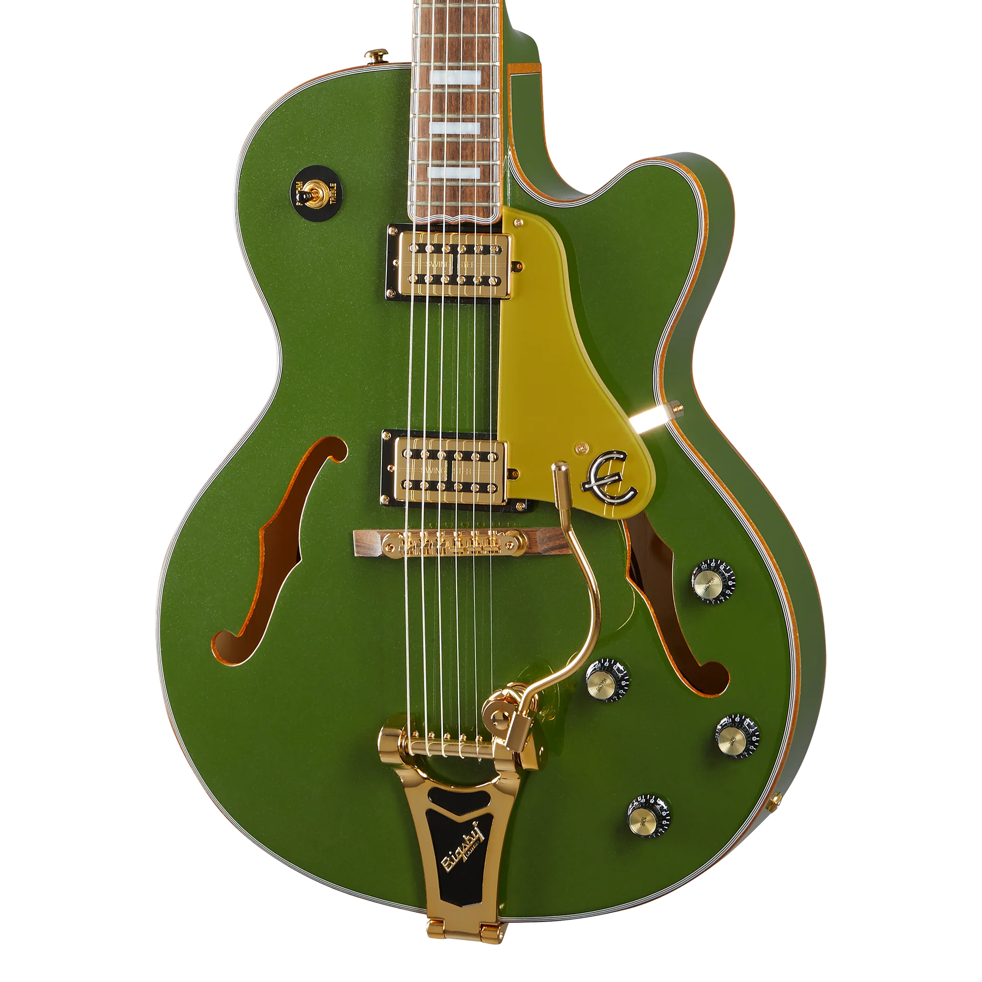 Epiphone Emperor Swingster, Forest Green Metallic