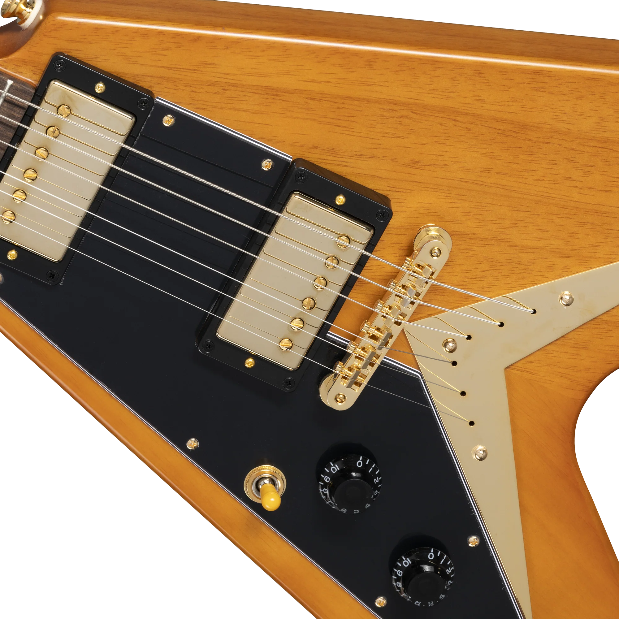 Epiphone IGC 1958 Korina Flying V, Left-Handed, Aged Natural, Exclusive 7 Epiphone IGC 1958 Korina Flying V, Left-Handed, Aged Natural, Exclusive