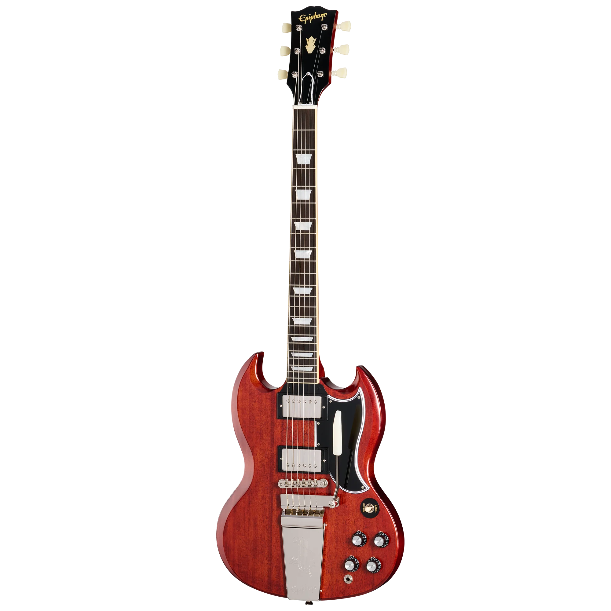 Epiphone IGC 1964 SG Standard Reissue with Maestro Vibrola, Cherry Red 3 Epiphone IGC 1964 SG Standard Reissue with Maestro Vibrola, Cherry Red
