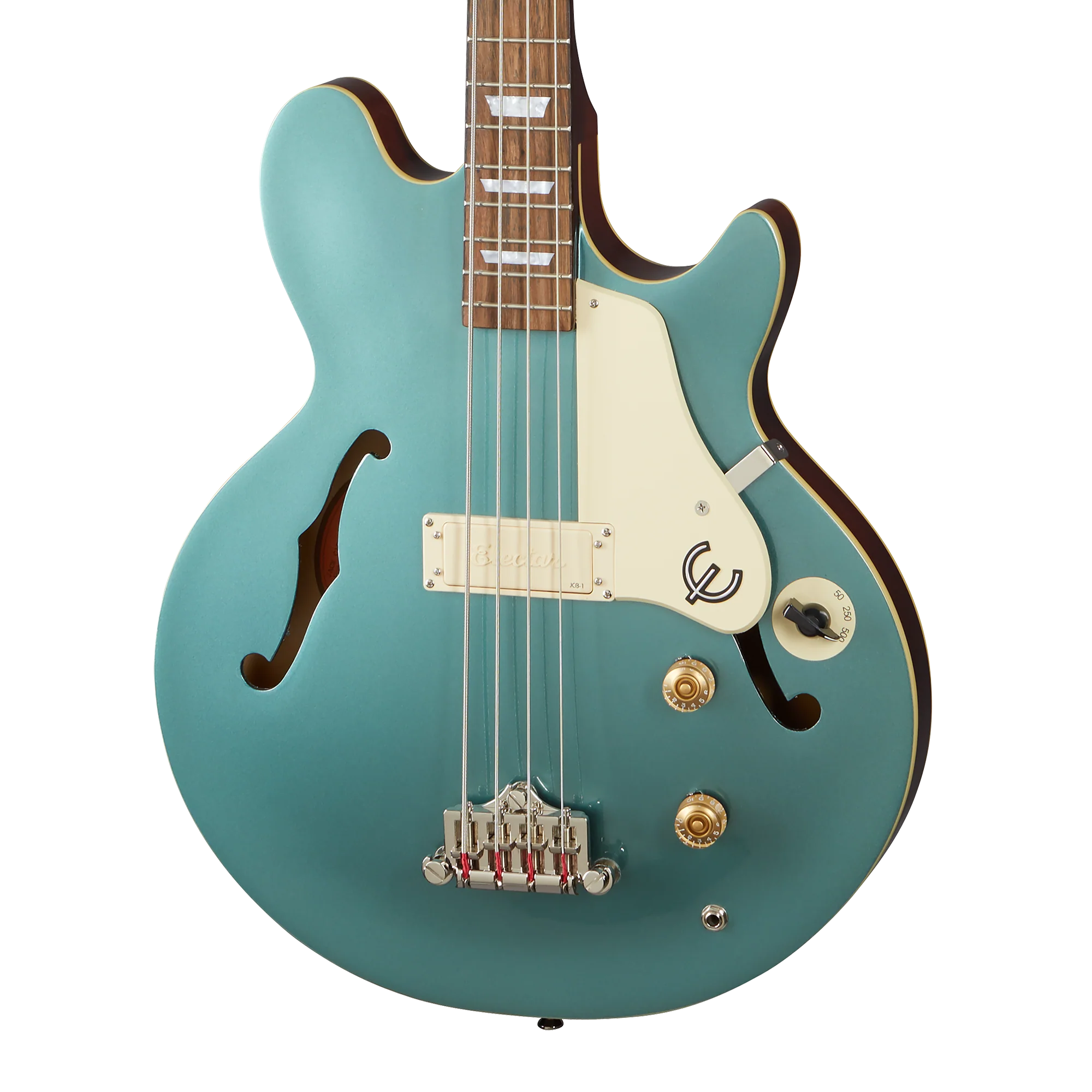 Epiphone Jack Casady Bass, Faded Pelham Blue