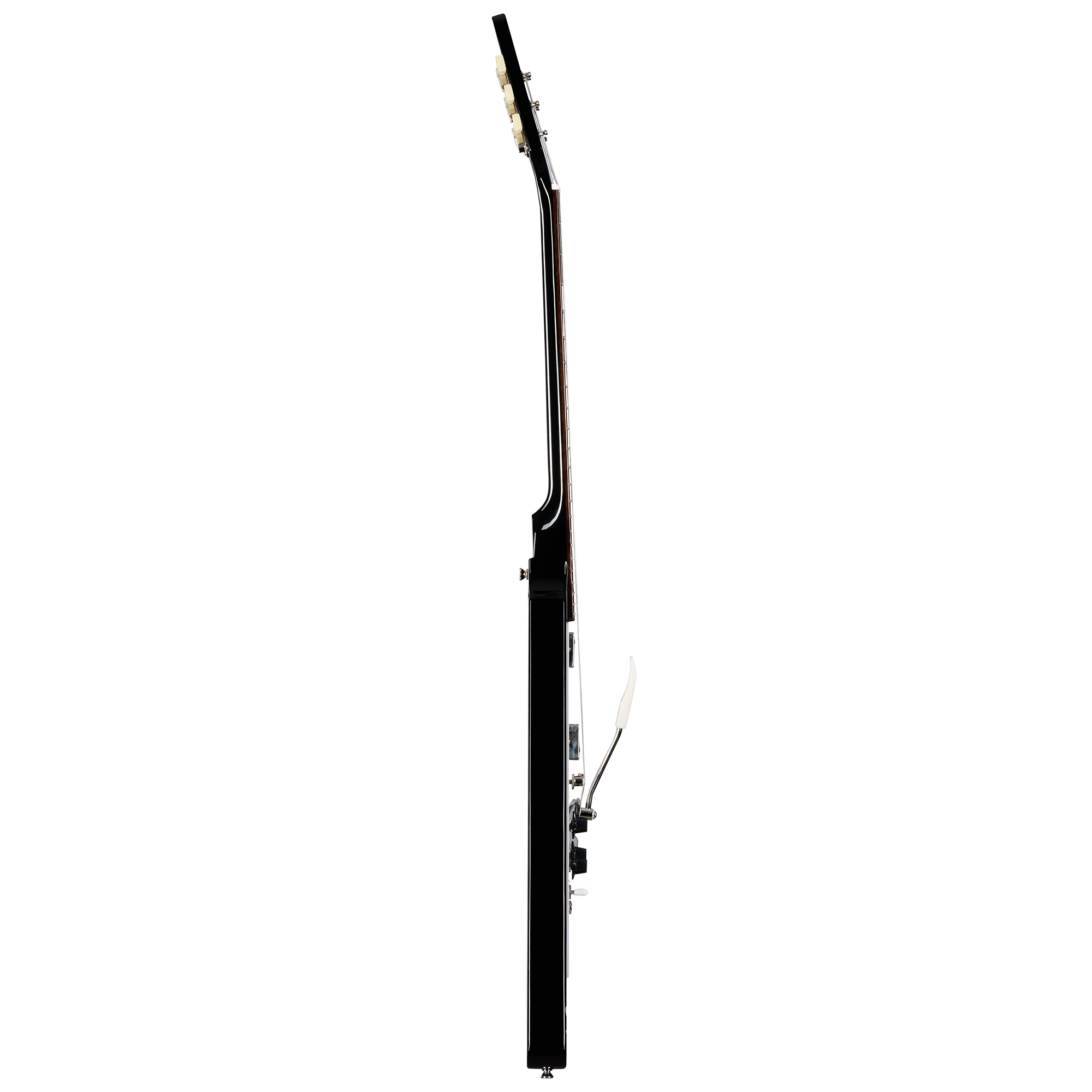 Epiphone Inspired by Gibson Custom Jimi Hendrix™ "Love Drops" Flying V, Left-Handed, Ebony 2 Epiphone Inspired by Gibson Custom Jimi Hendrix™ "Love Drops" Flying V, Left-Handed, Ebony