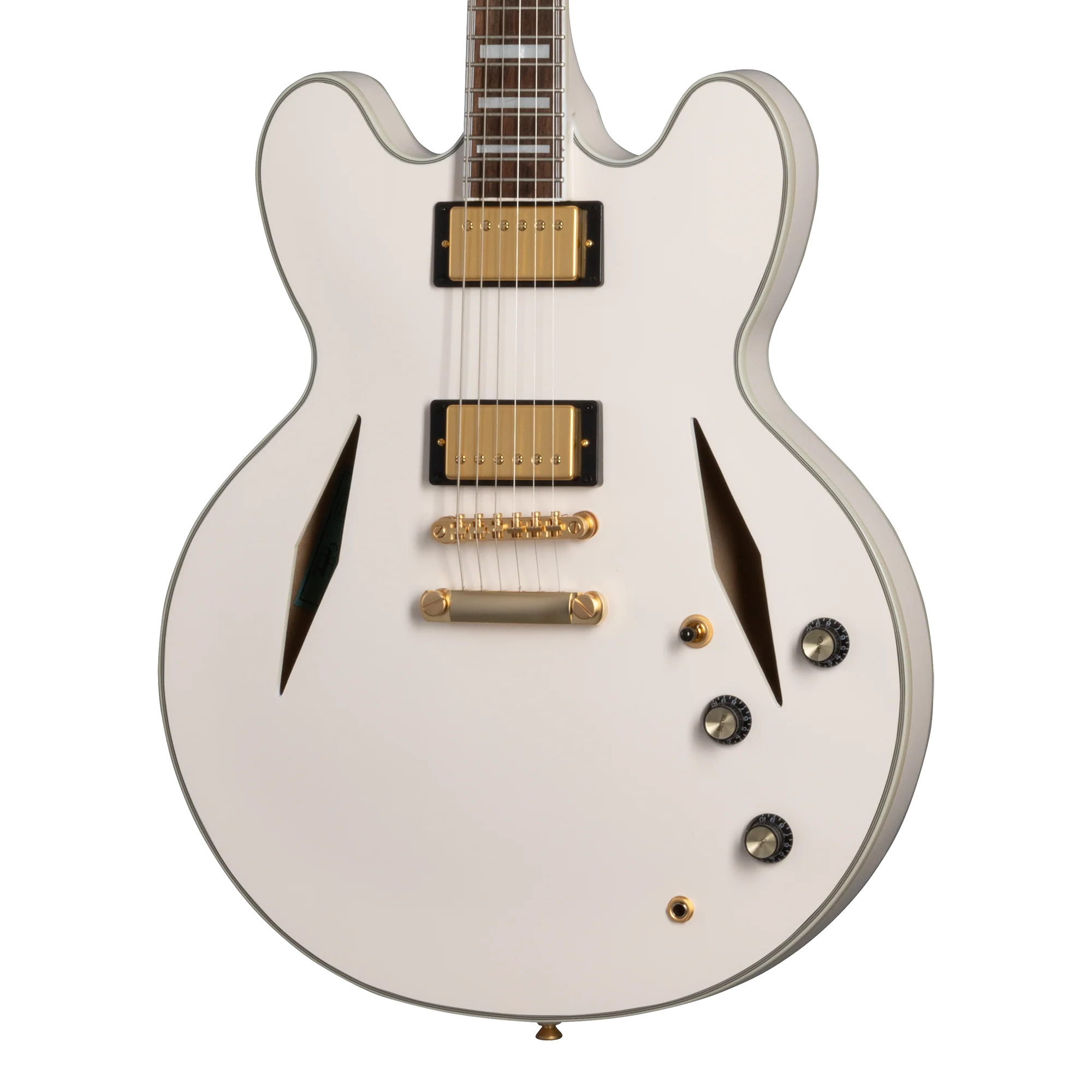 Epiphone Emily Wolfe "White Wolfe" Sheraton, Aged Bone White