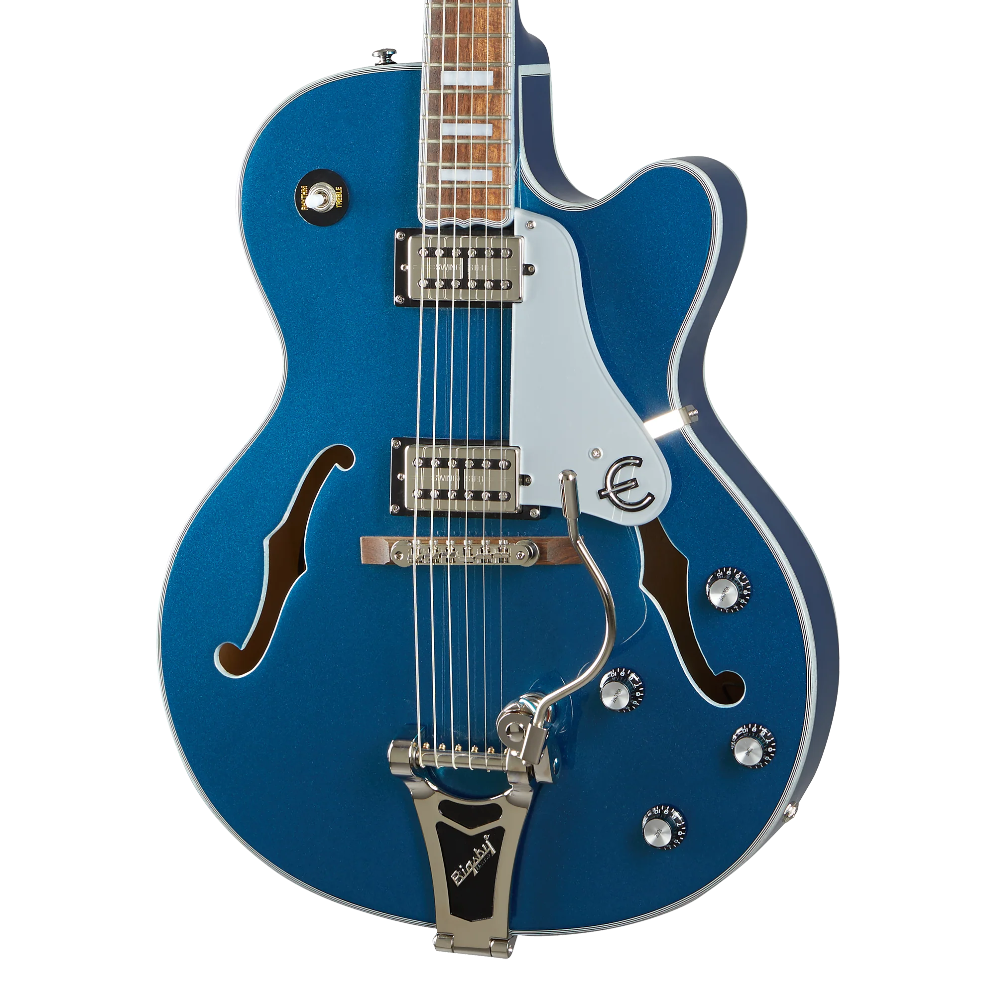 Epiphone Emperor Swingster, Delta Blue Metallic