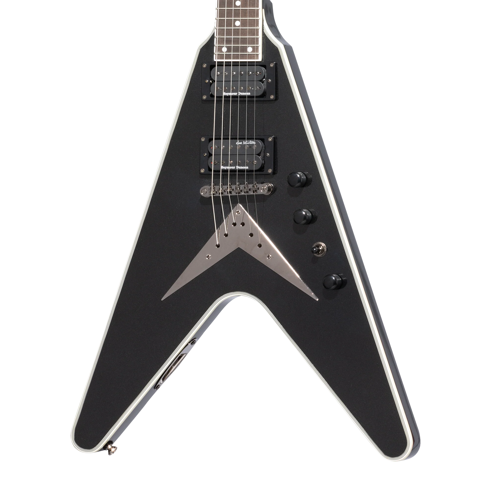 Epiphone Dave Mustaine Flying V Custom, Black Metallic
