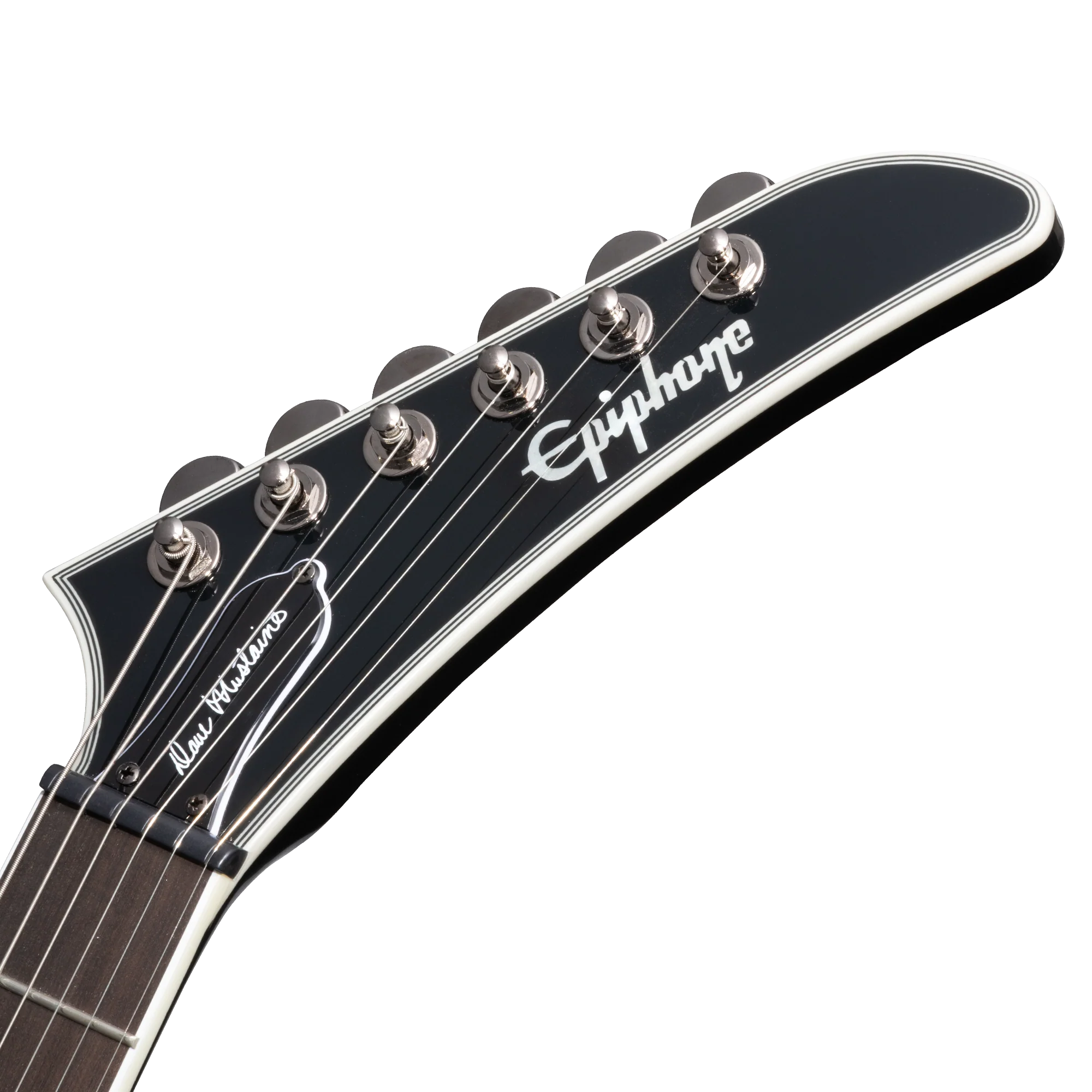 Epiphone Dave Mustaine Flying V Custom, Black Metallic 5 Epiphone Dave Mustaine Flying V Custom, Black Metallic