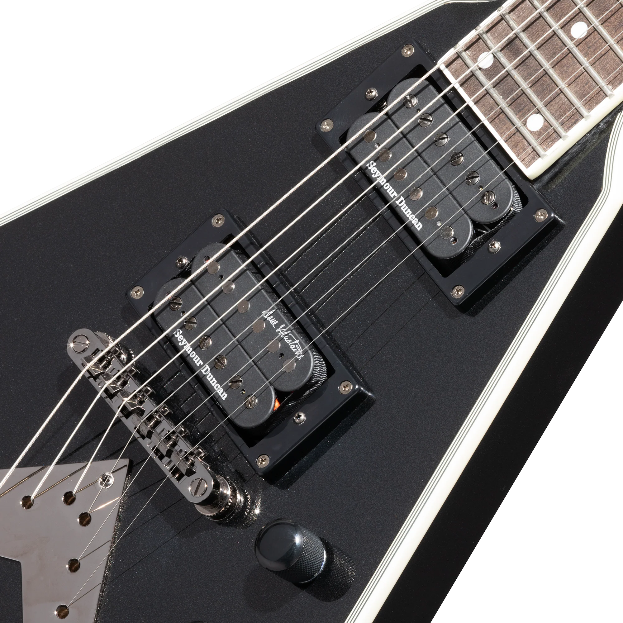 Epiphone Dave Mustaine Flying V Custom, Black Metallic 7 Epiphone Dave Mustaine Flying V Custom, Black Metallic