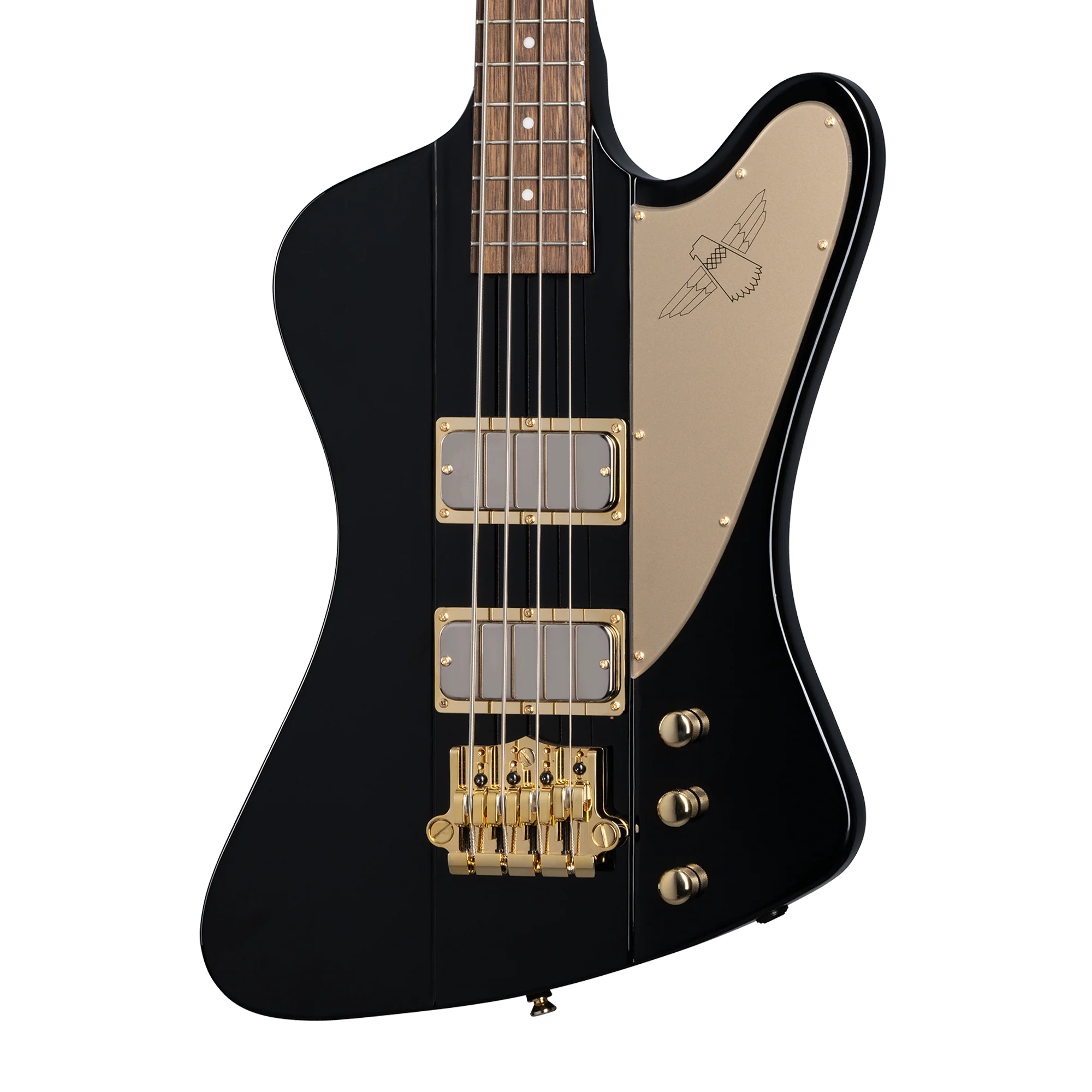 Epiphone Rex Brown Thunderbird Bass, Ebony