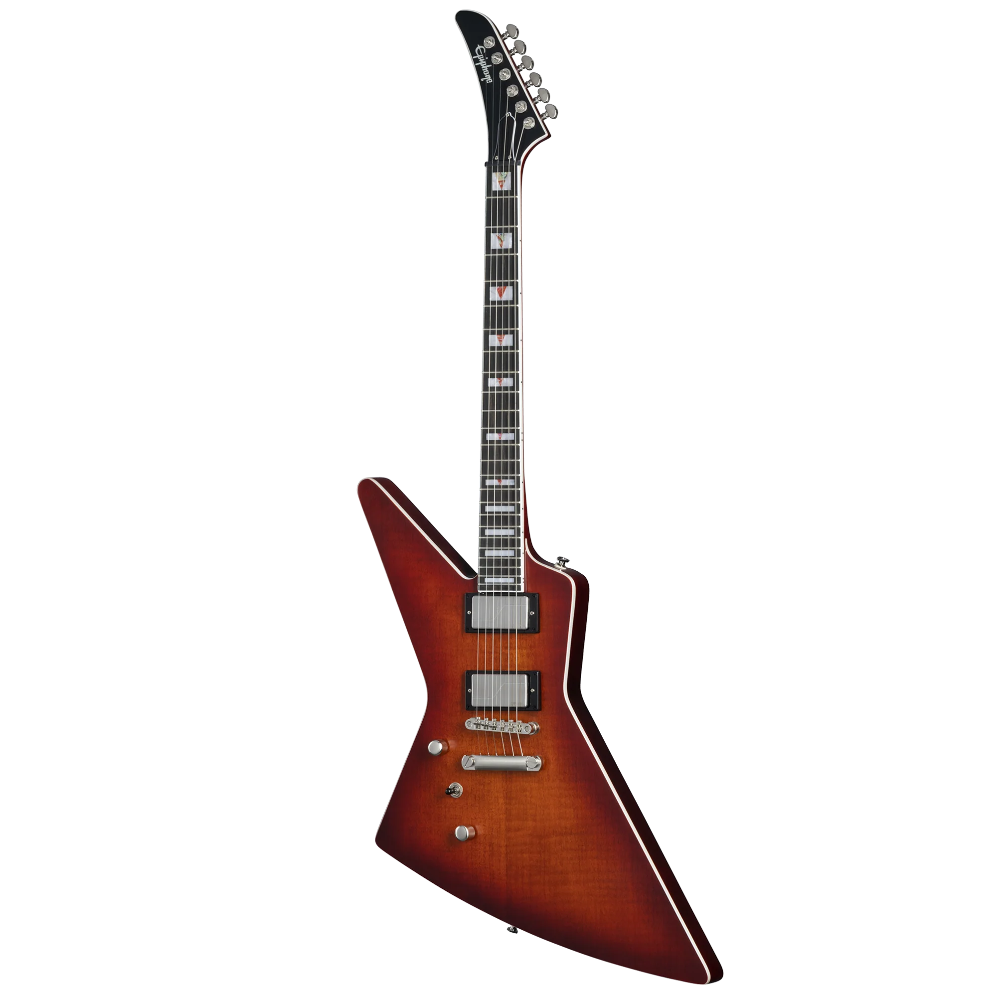 Epiphone Extura Prophecy, Left-Handed, Aged Bengal Tiger Burst, Exclusive 3 Epiphone Extura Prophecy, Left-Handed, Aged Bengal Tiger Burst, Exclusive