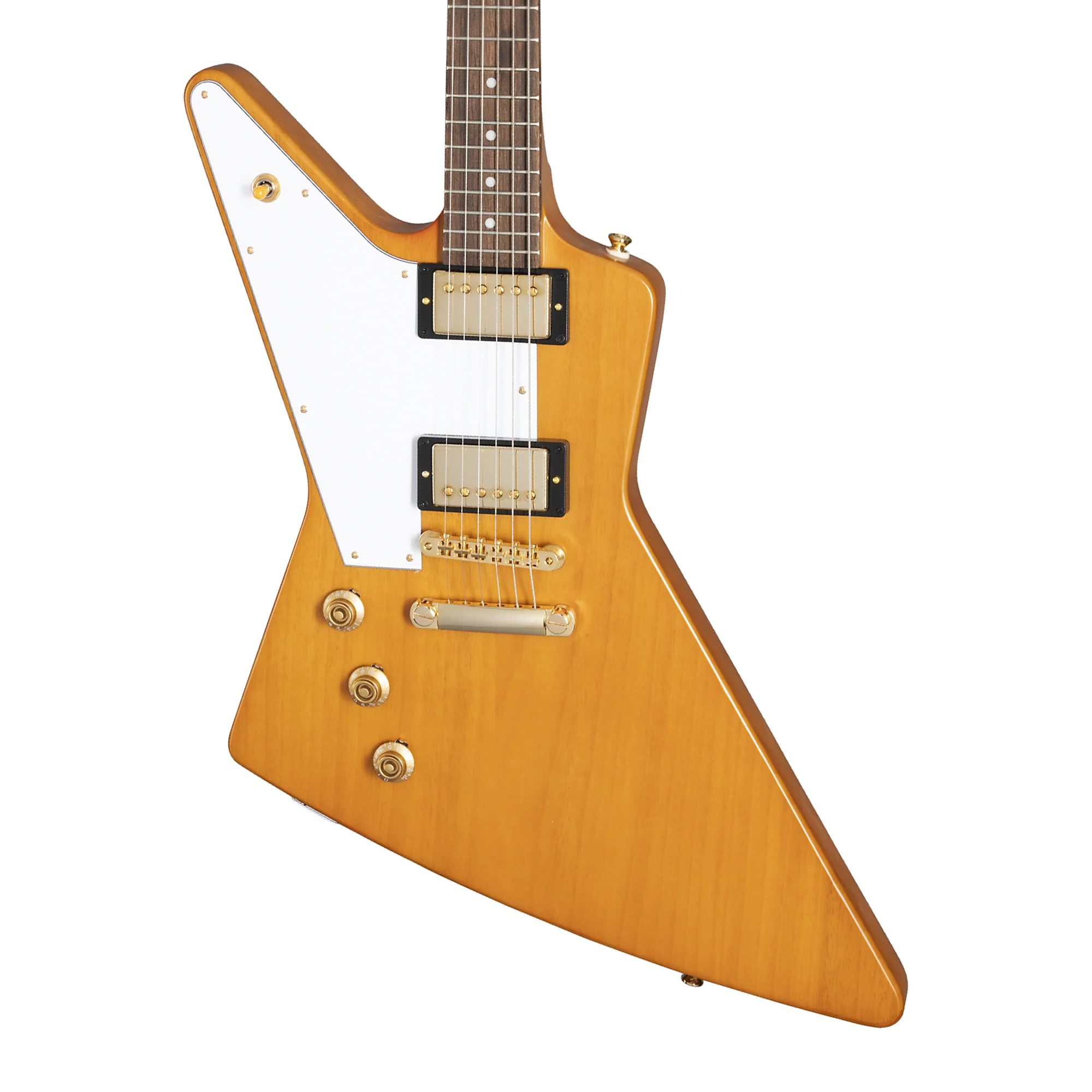 Epiphone IGC 1958 Korina Explorer, Left Handed, Aged Natural