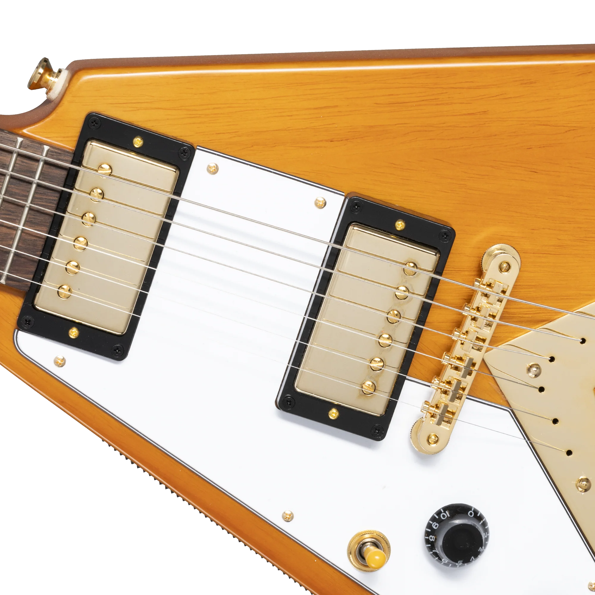 Epiphone IGC 1958 Korina Flying V, Left-Handed, Aged Natural 8 Epiphone IGC 1958 Korina Flying V, Left-Handed, Aged Natural