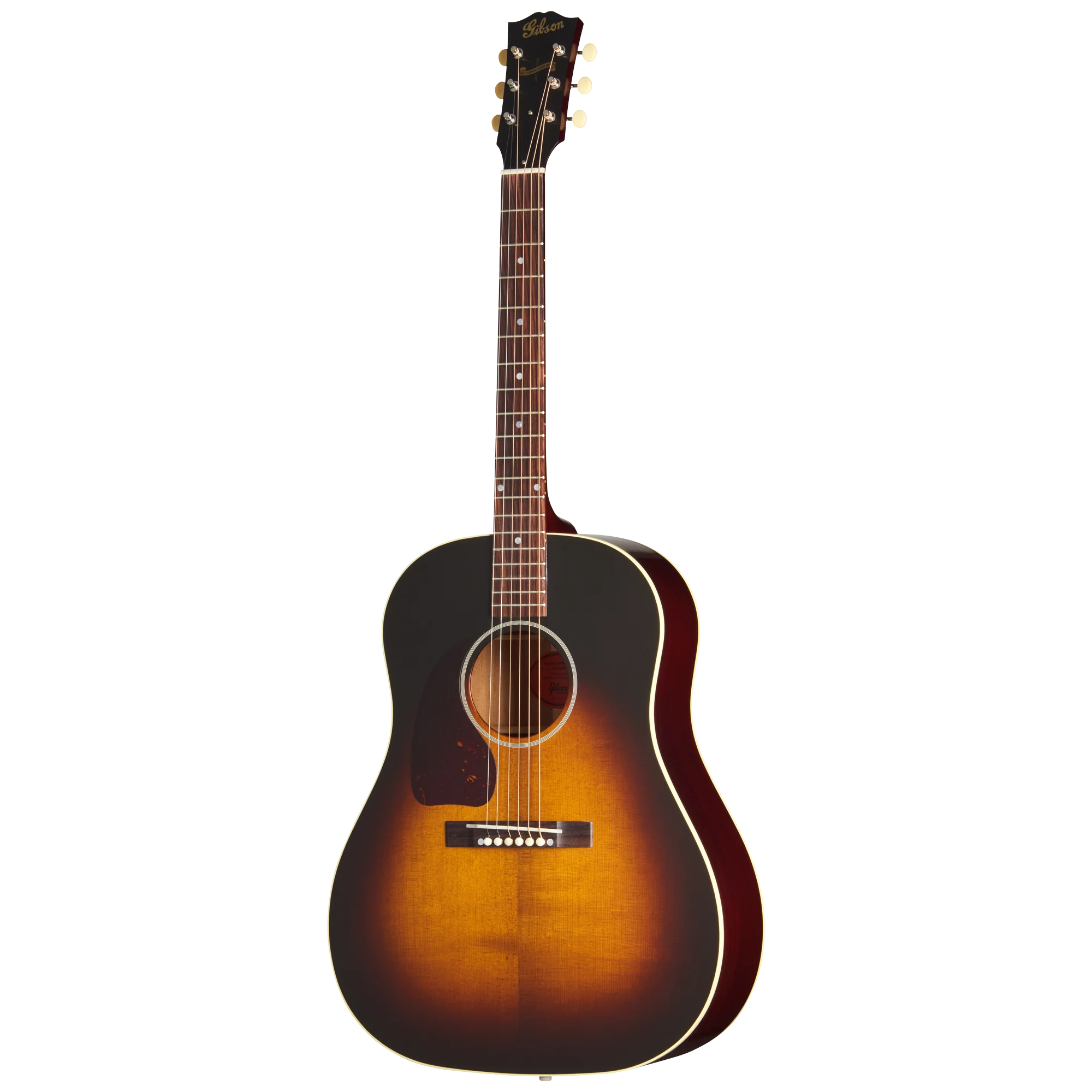 Gibson Custom 1942 Banner J-45 Reissue, Left-Handed, Vintage Sunburst 3 Gibson Custom 1942 Banner J-45 Reissue, Left-Handed, Vintage Sunburst
