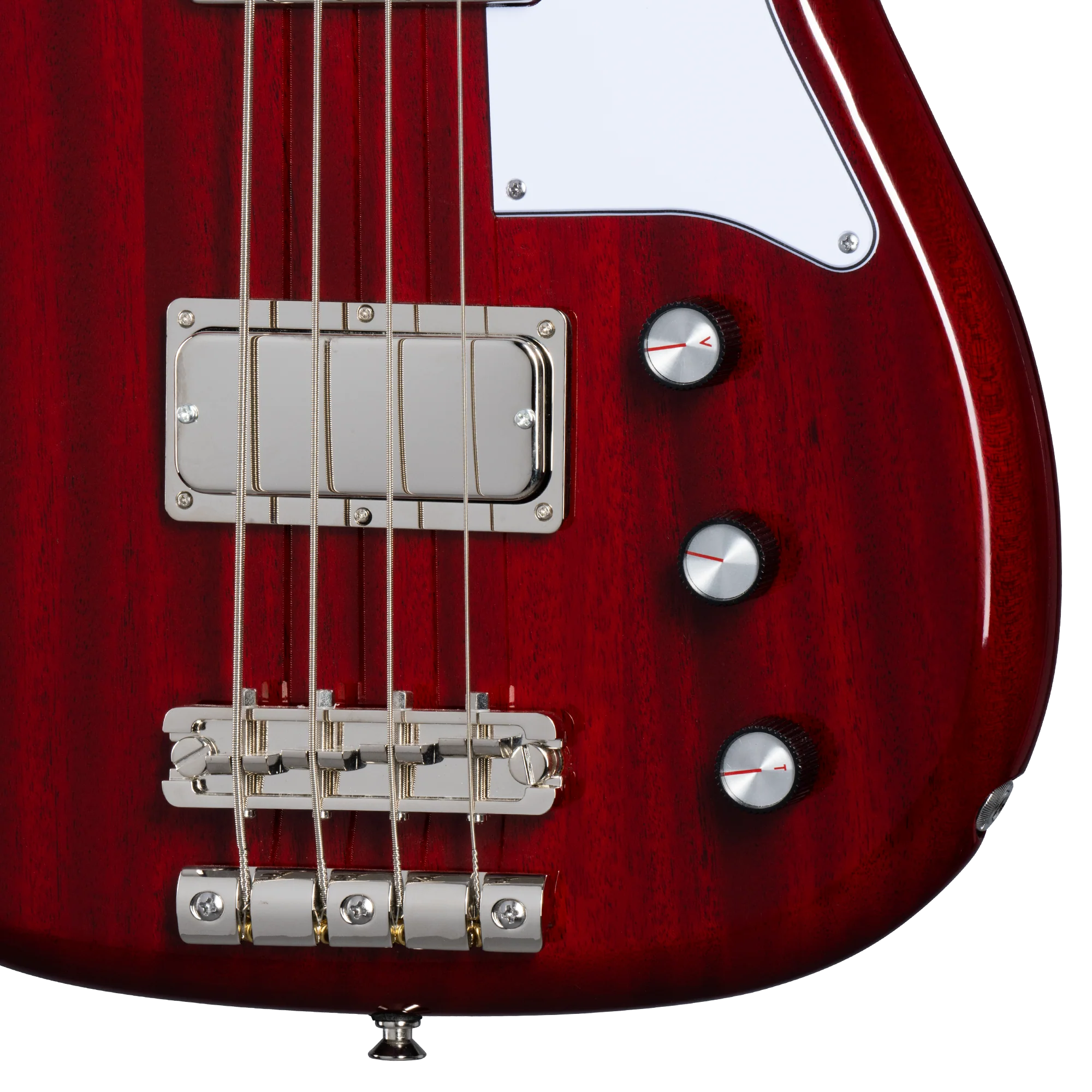 Epiphone Newport Bass, Cherry 8 Epiphone Newport Bass, Cherry