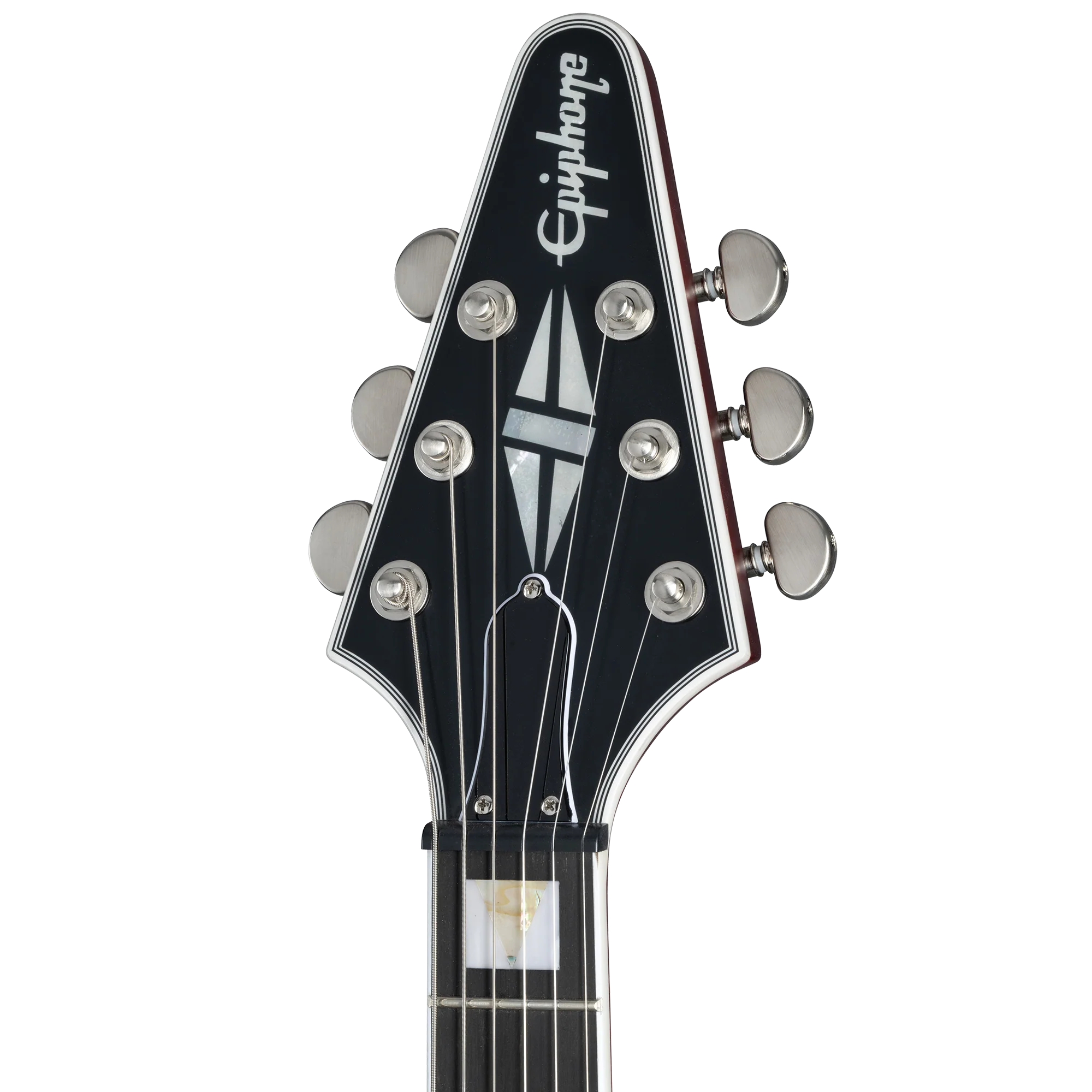 Epiphone Flying V Prophecy, Aged Bengal Tiger Burst 5 Epiphone Flying V Prophecy, Aged Bengal Tiger Burst