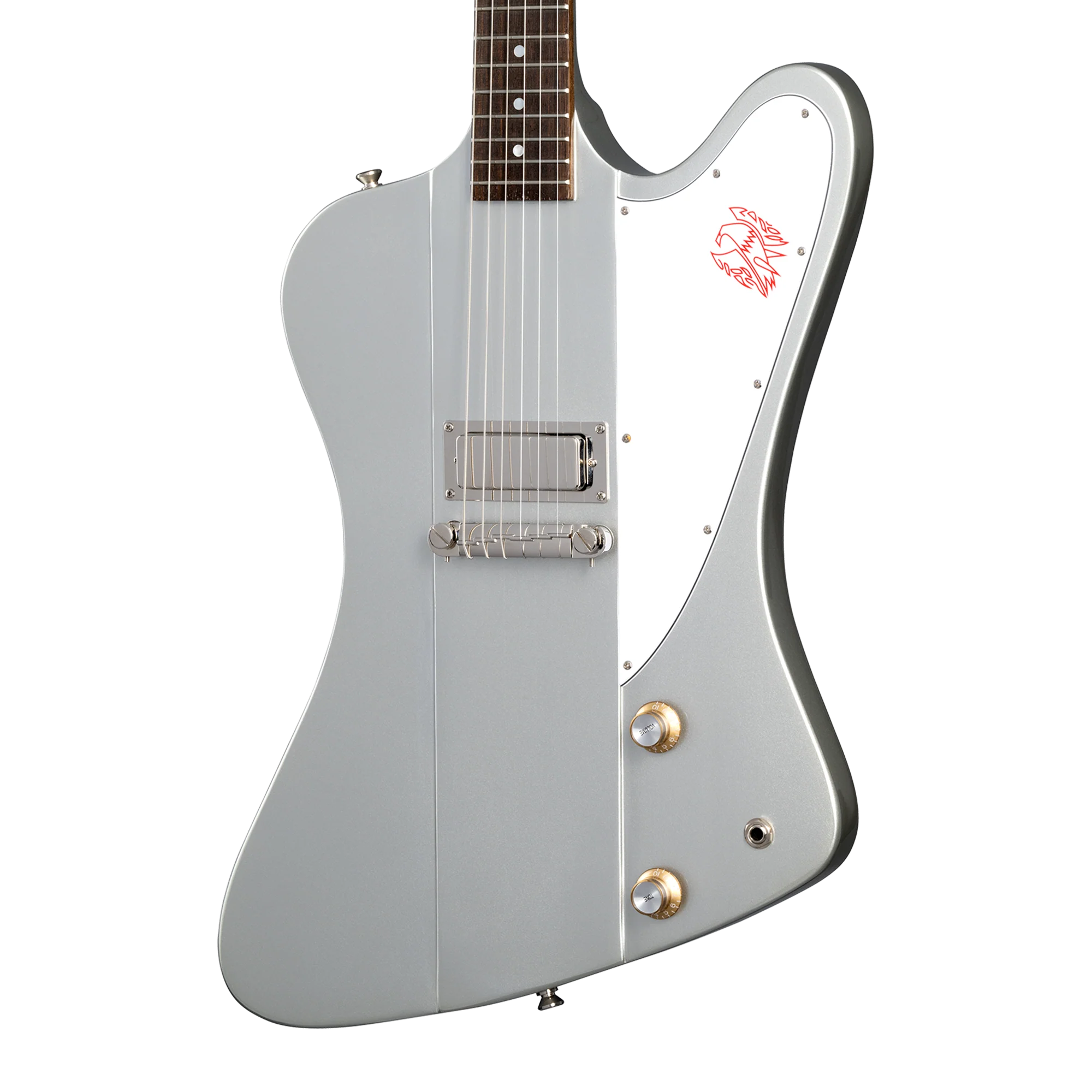 Epiphone IGC 1963 Firebird I, Silver Mist