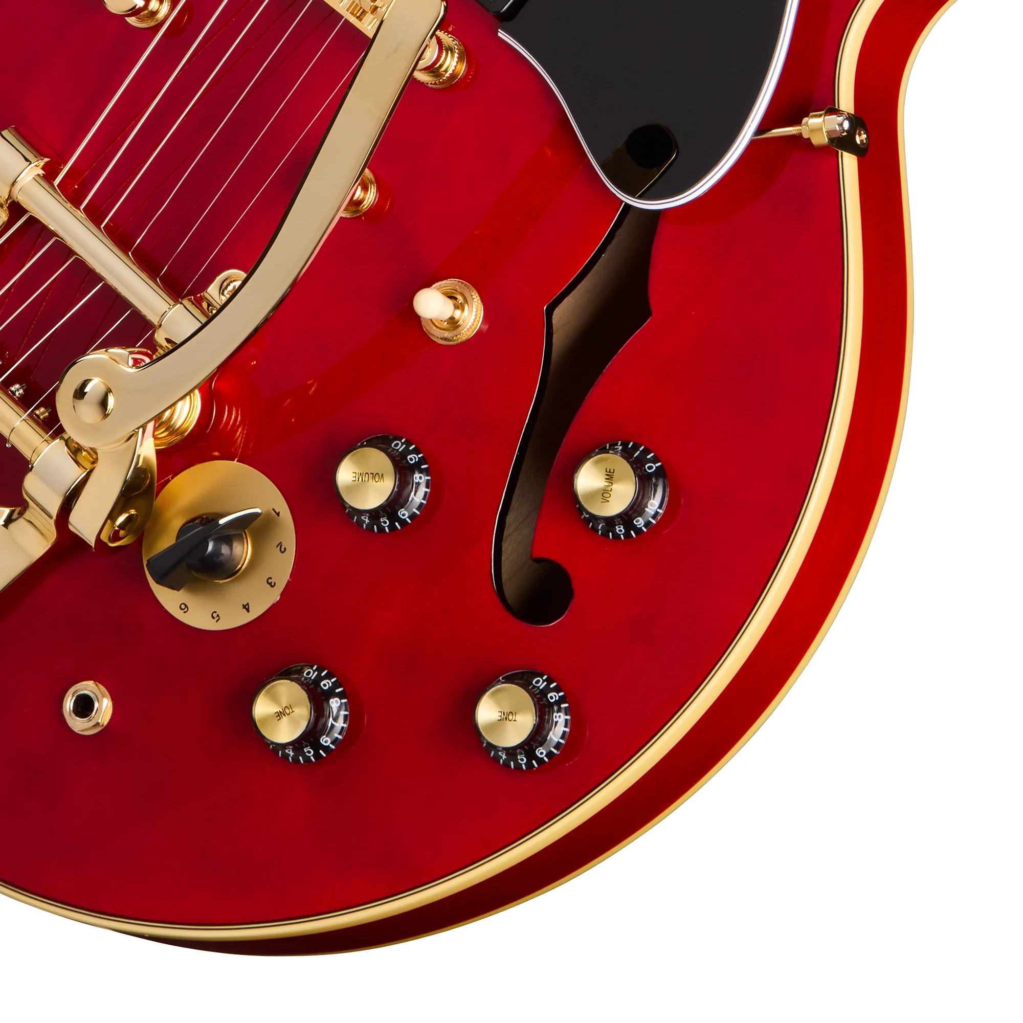 Epiphone Back to the Future ES-345, Cherry Red 8 Epiphone Back to the Future ES-345, Cherry Red